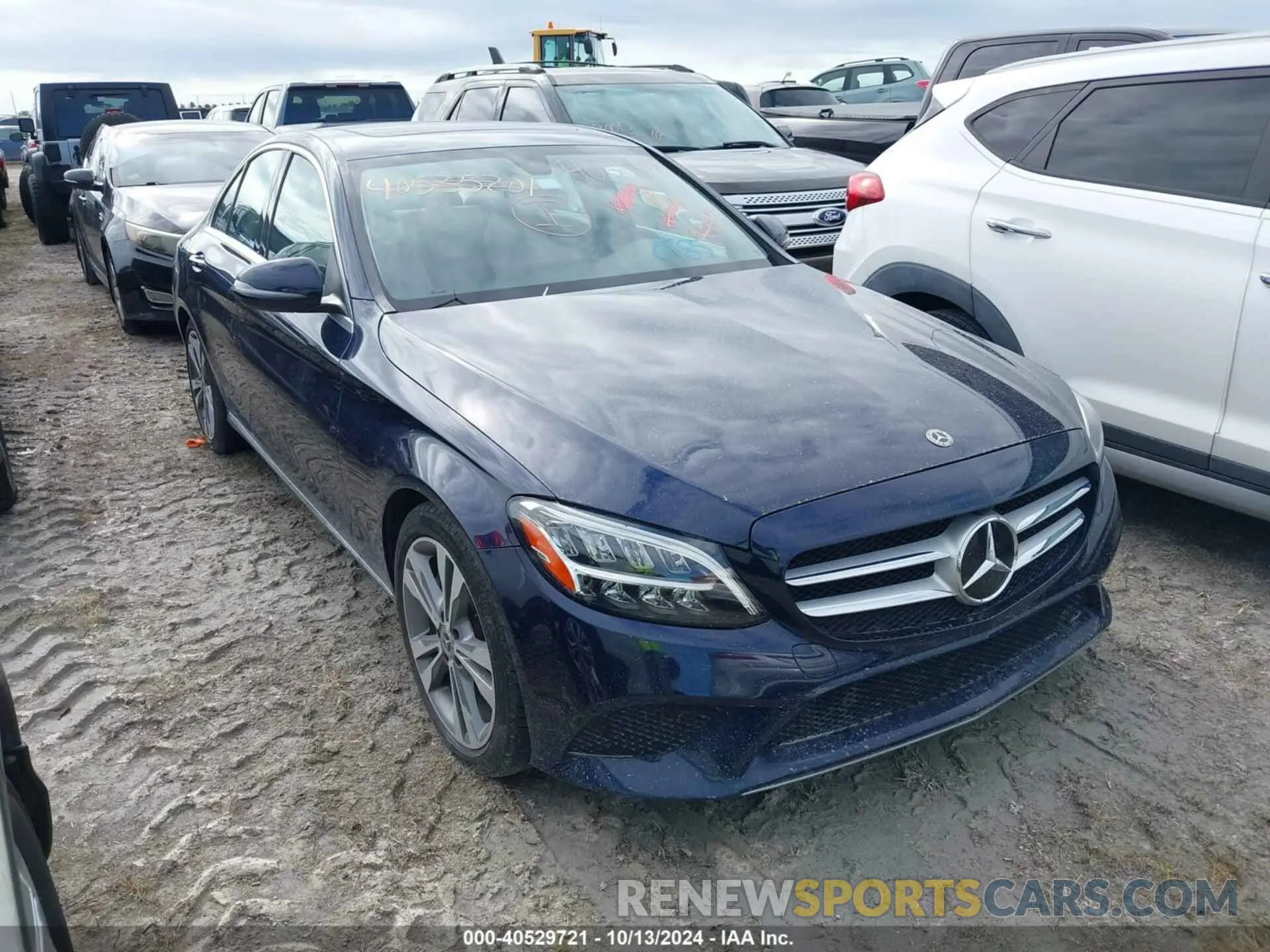 1 Photograph of a damaged car 55SWF8DB7KU284944 MERCEDES-BENZ C 300 2019