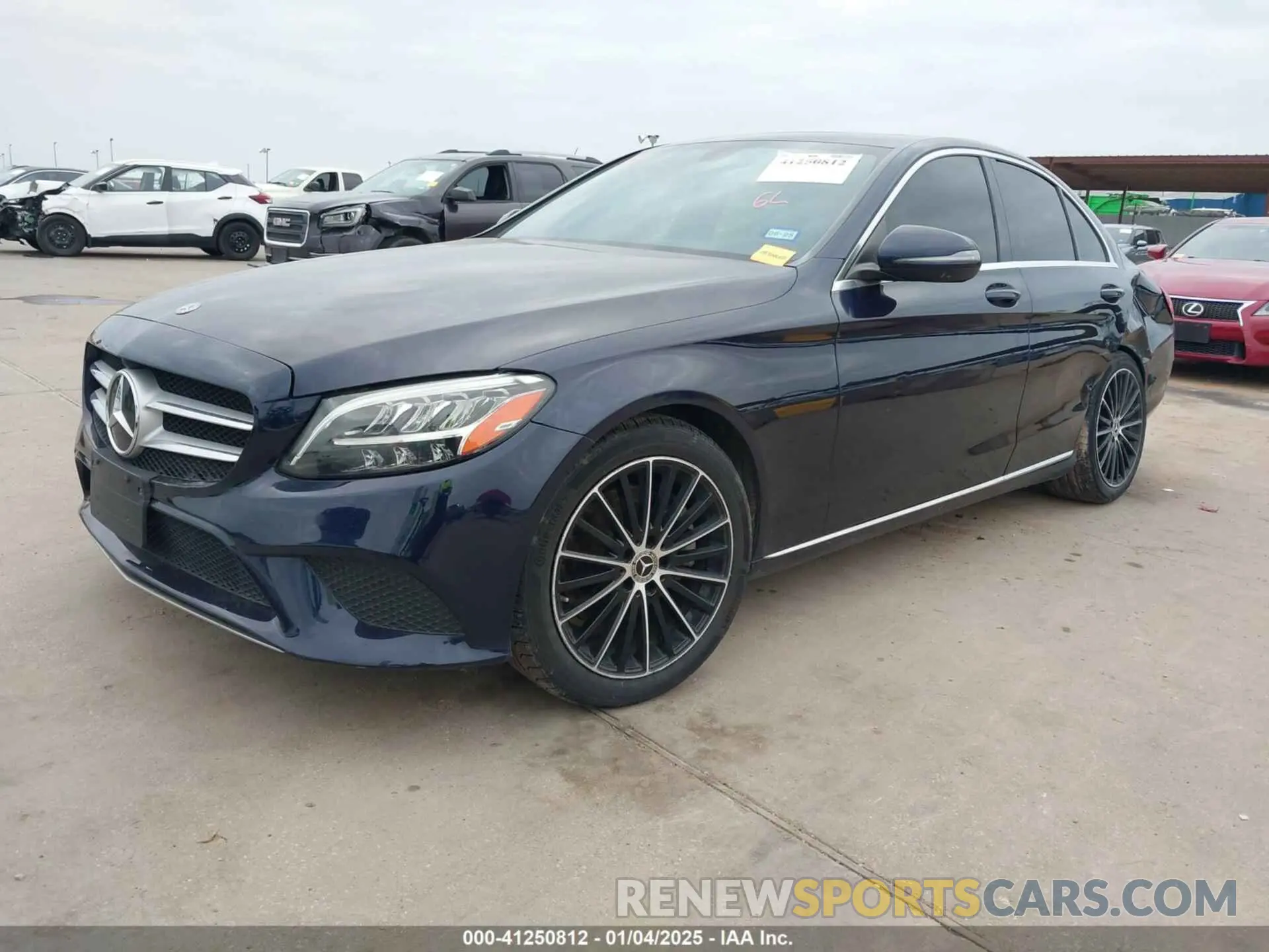 2 Photograph of a damaged car 55SWF8DB8KU299565 MERCEDES-BENZ C 300 2019