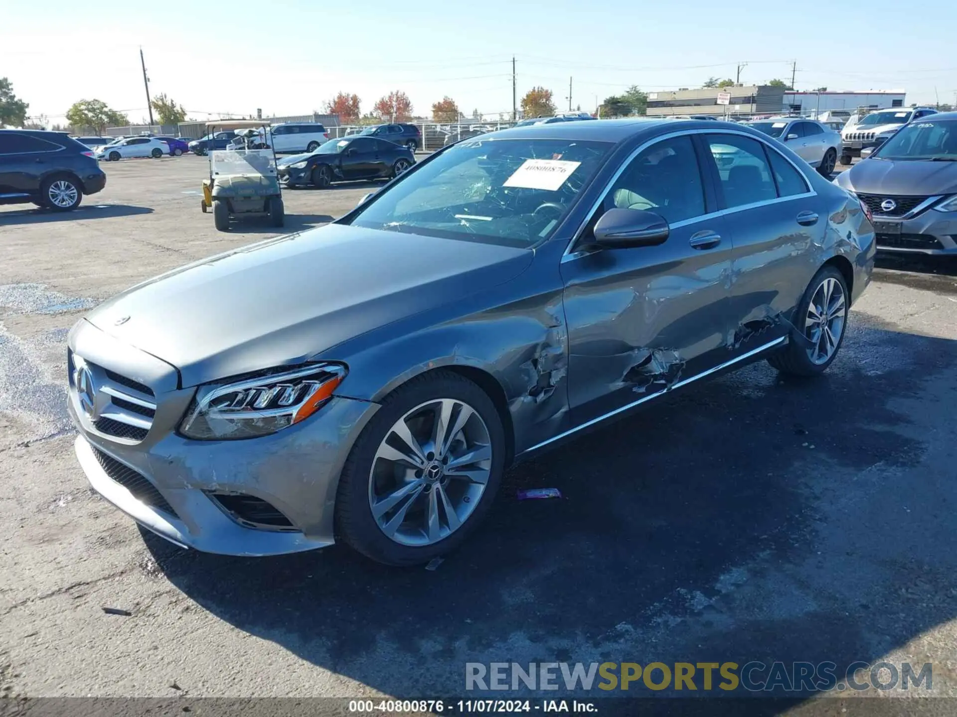 2 Photograph of a damaged car 55SWF8DB8KU300343 MERCEDES-BENZ C 300 2019