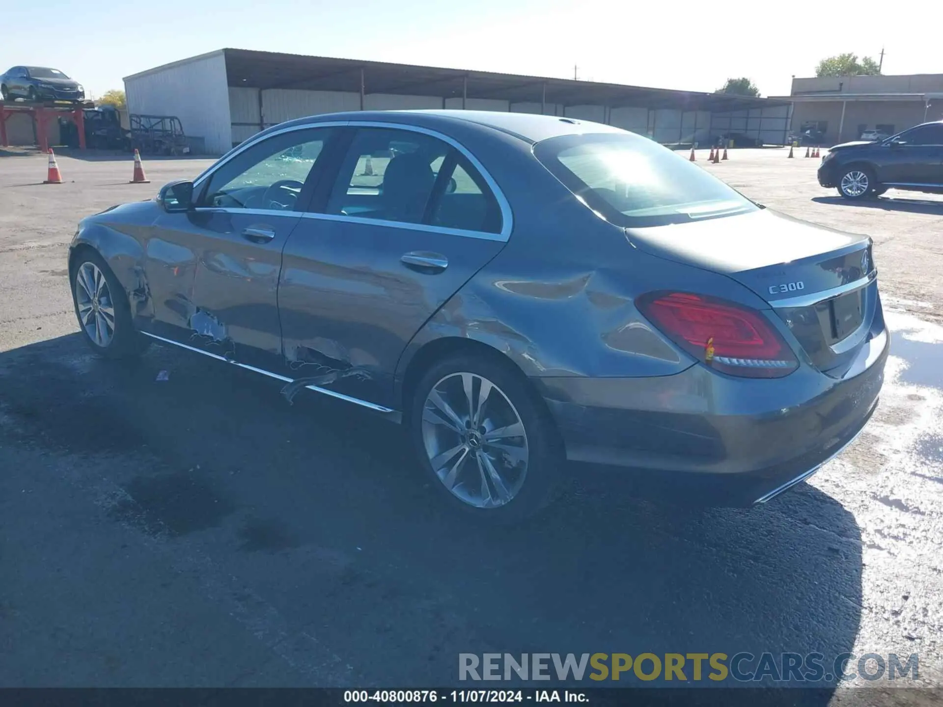 3 Photograph of a damaged car 55SWF8DB8KU300343 MERCEDES-BENZ C 300 2019