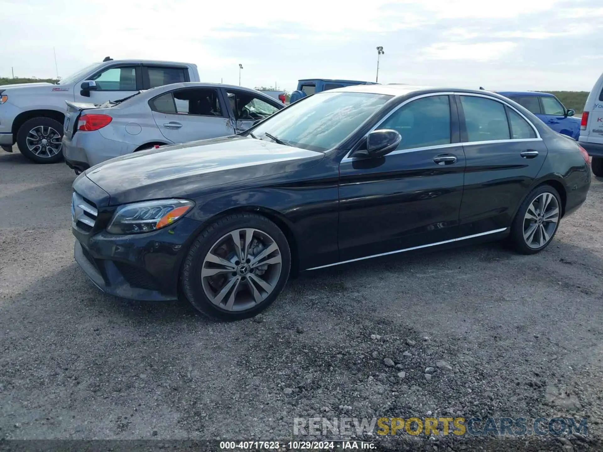 2 Photograph of a damaged car 55SWF8DB9KU298263 MERCEDES-BENZ C 300 2019