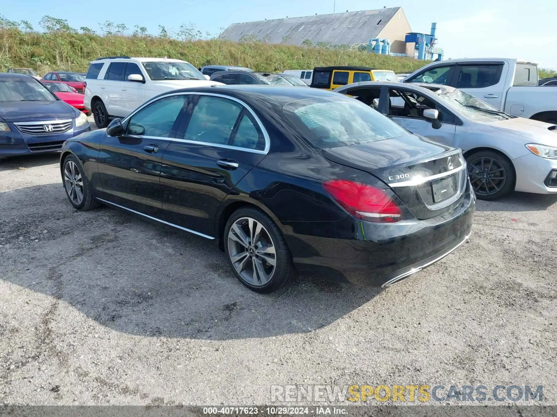 3 Photograph of a damaged car 55SWF8DB9KU298263 MERCEDES-BENZ C 300 2019