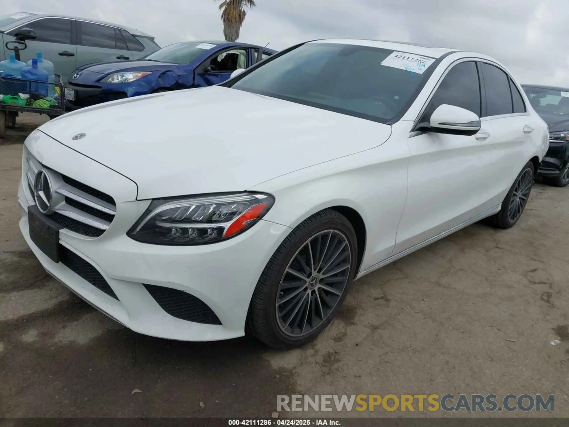 2 Photograph of a damaged car 55SWF8DBXKU305138 MERCEDES-BENZ C 300 2019