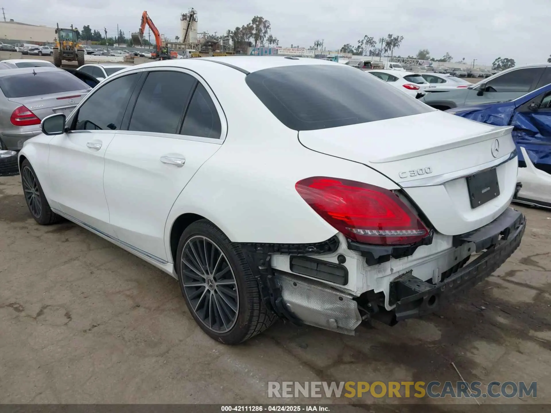 3 Photograph of a damaged car 55SWF8DBXKU305138 MERCEDES-BENZ C 300 2019