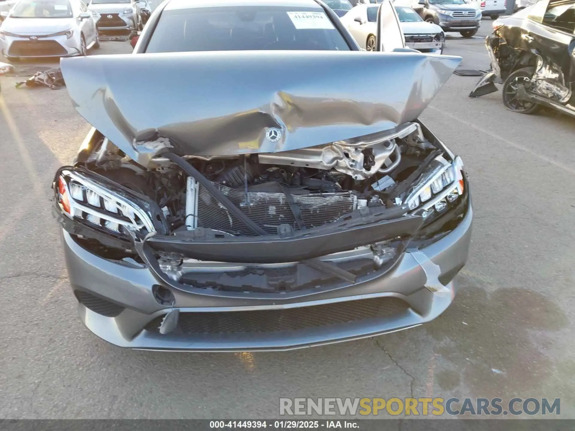 6 Photograph of a damaged car 55SWF8DBXKU318844 MERCEDES-BENZ C 300 2019