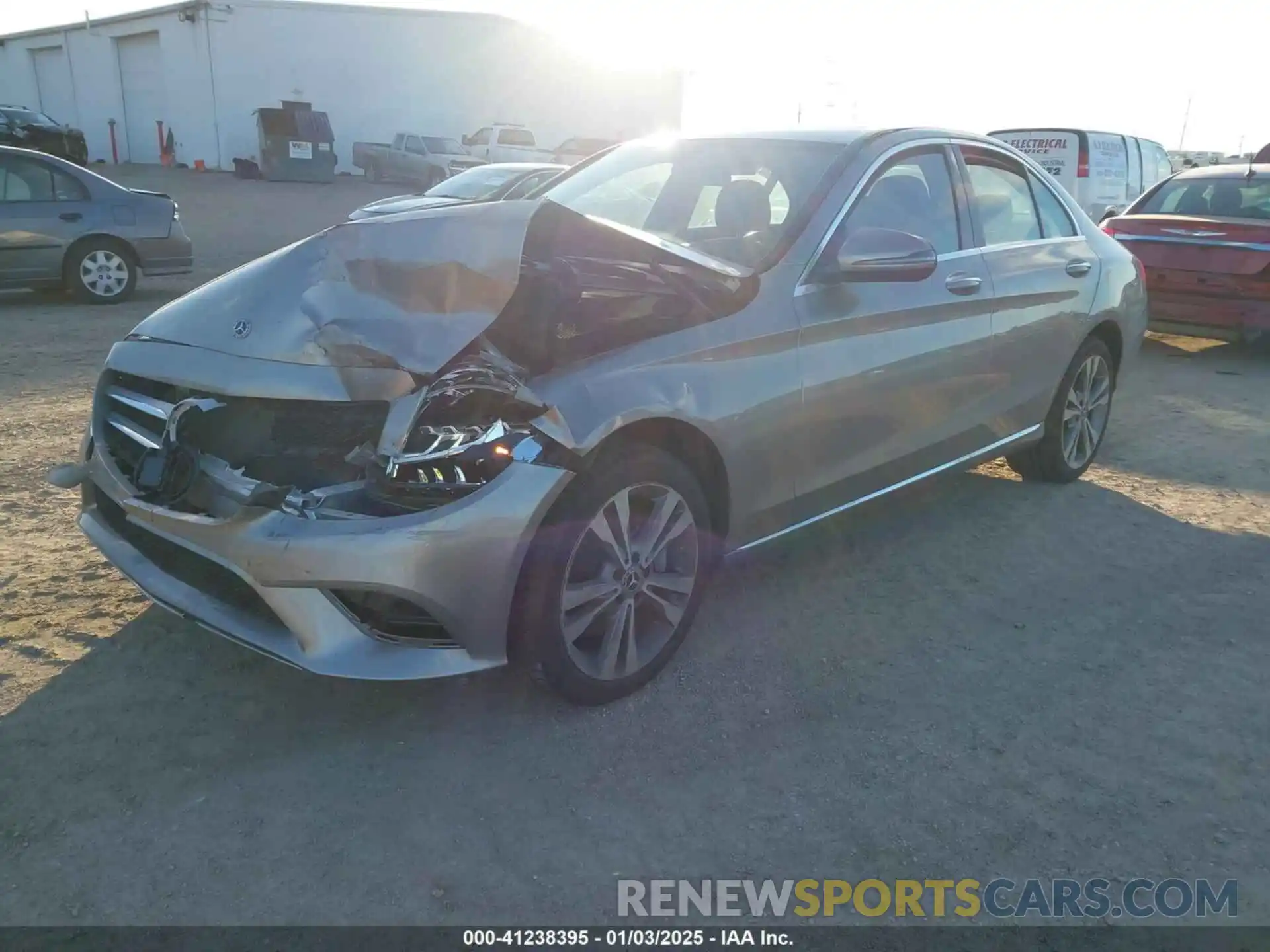 2 Photograph of a damaged car 55SWF8EB2KU296000 MERCEDES-BENZ C 300 2019