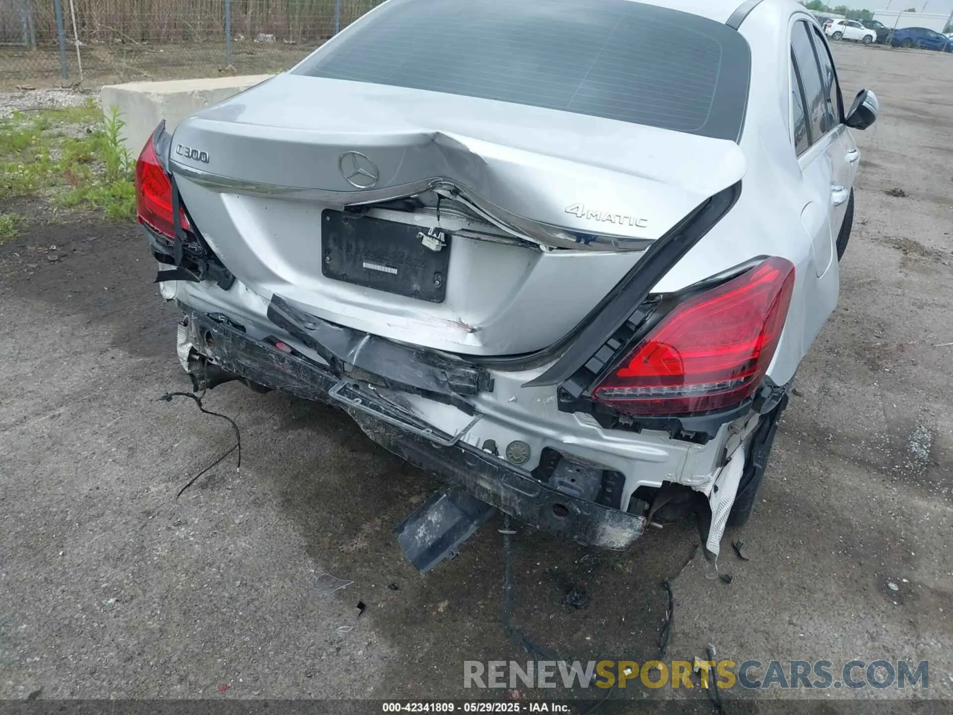 6 Photograph of a damaged car 55SWF8EB4KU313069 MERCEDES-BENZ C 300 2019