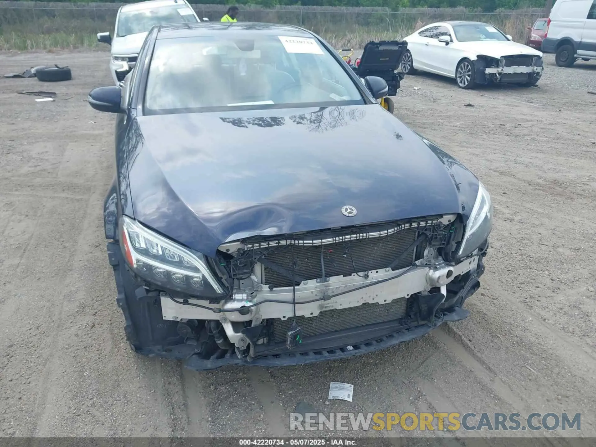 6 Photograph of a damaged car 55SWF8EB6KU305586 MERCEDES-BENZ C 300 2019