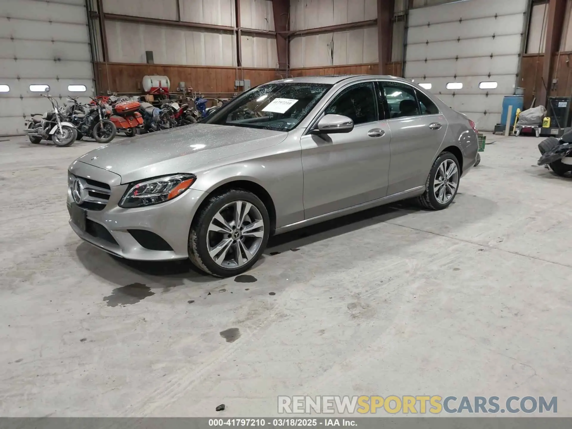 2 Photograph of a damaged car 55SWF8EB6KU321044 MERCEDES-BENZ C 300 2019