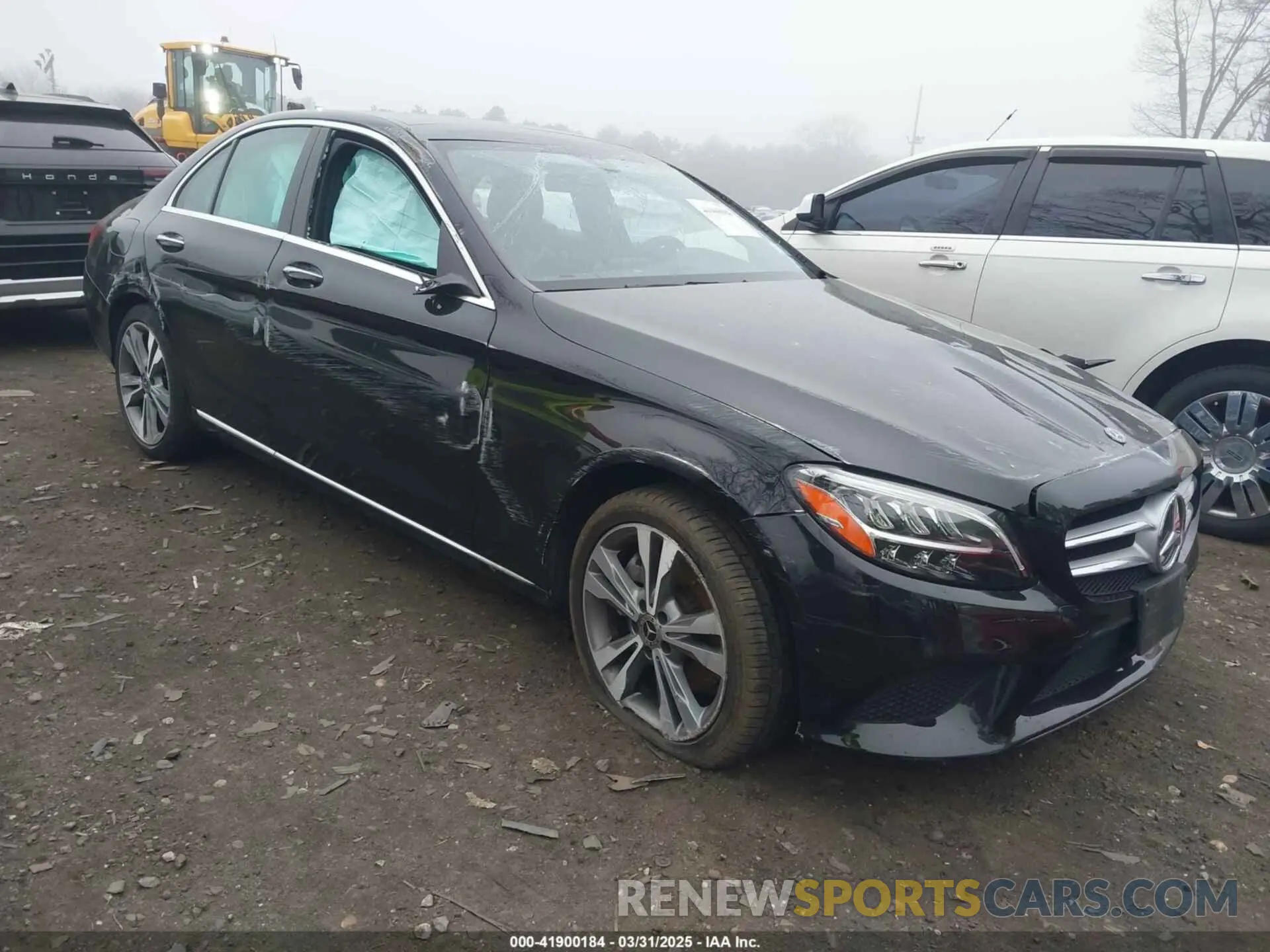 1 Photograph of a damaged car 55SWF8EB8KU291190 MERCEDES-BENZ C 300 2019