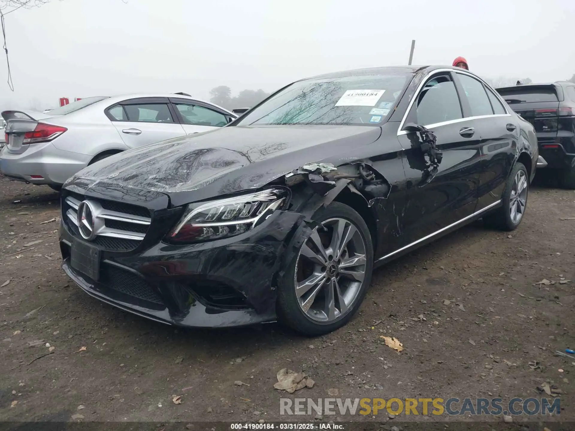 2 Photograph of a damaged car 55SWF8EB8KU291190 MERCEDES-BENZ C 300 2019
