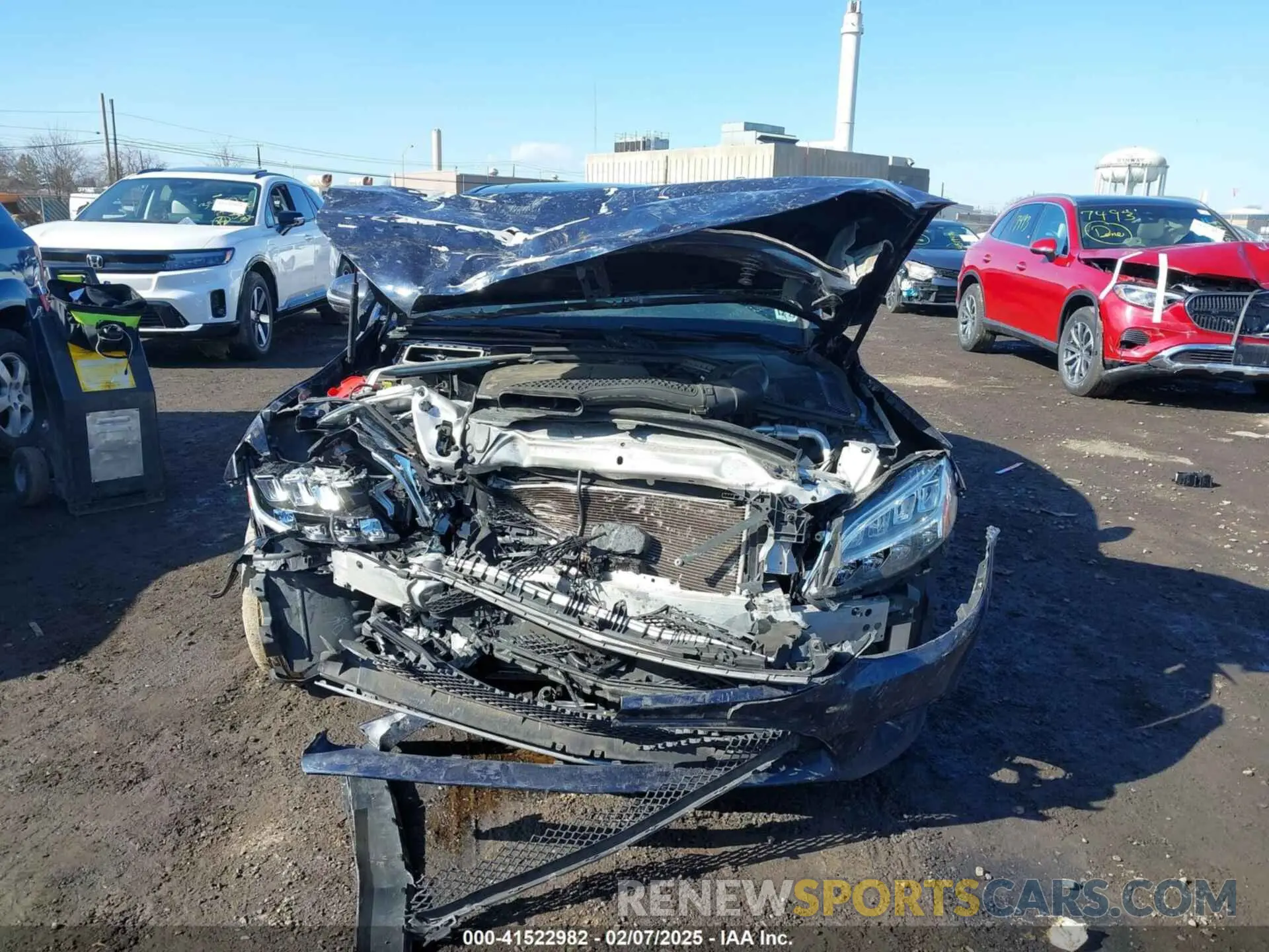 6 Photograph of a damaged car 55SWF8EB9KU301449 MERCEDES-BENZ C 300 2019