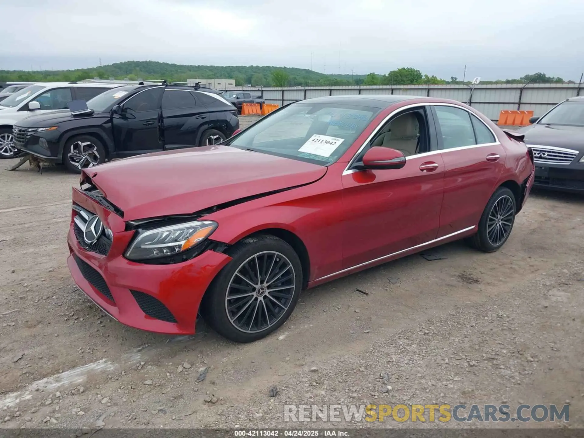 2 Photograph of a damaged car 55SWF8EB9KU308188 MERCEDES-BENZ C 300 2019