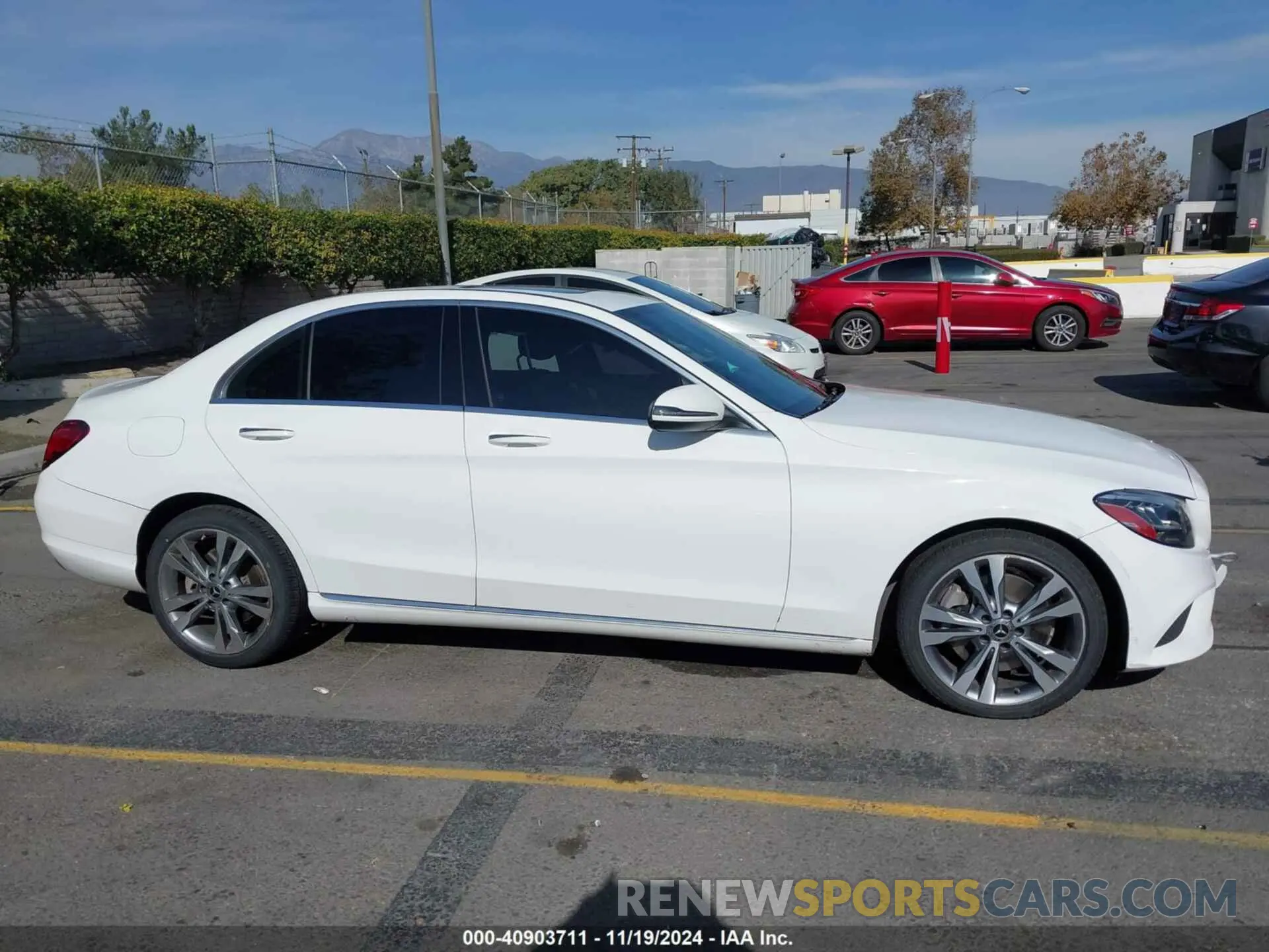 13 Photograph of a damaged car WDDWF8DB7KR482361 MERCEDES-BENZ C 300 2019