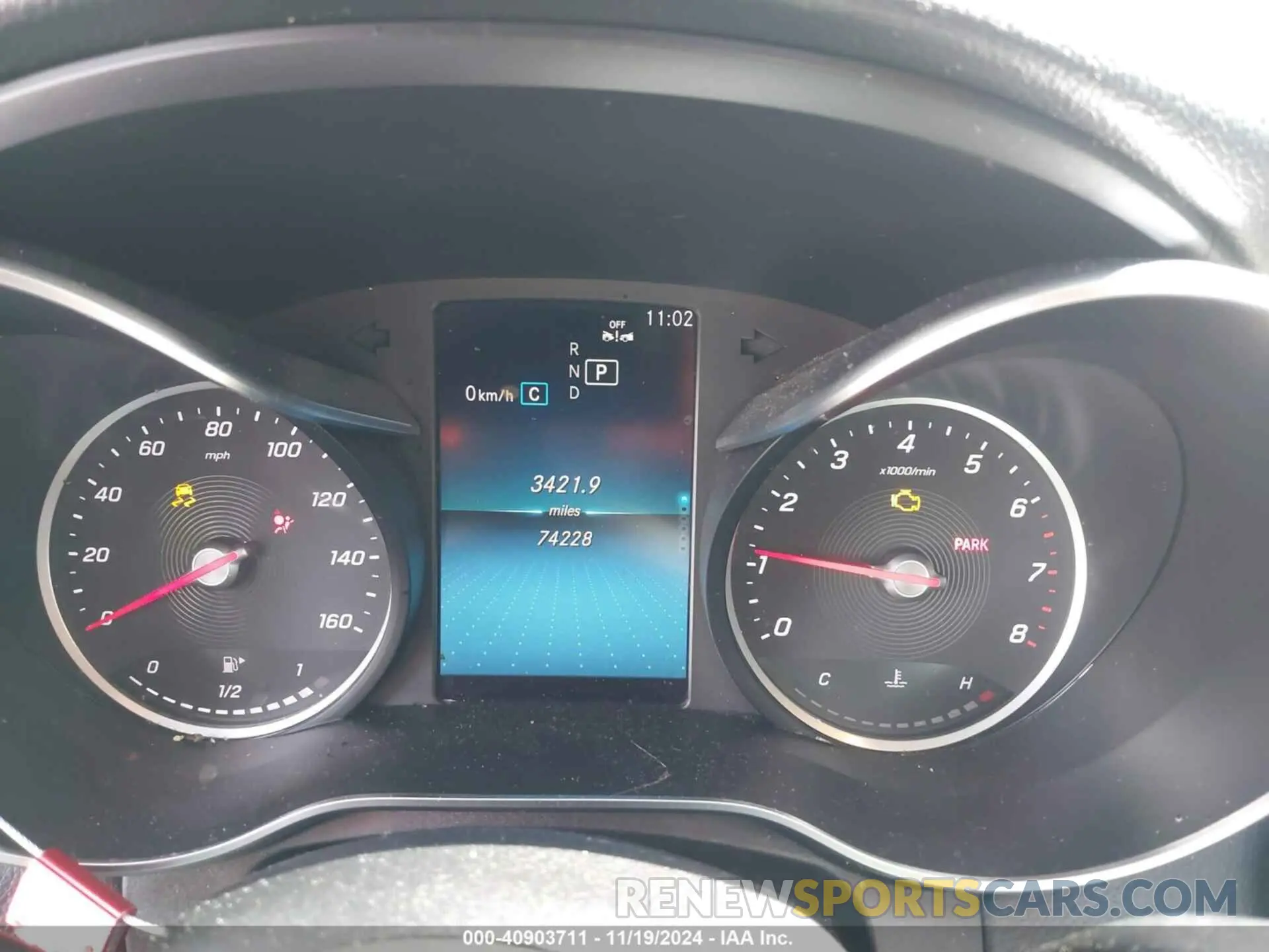 7 Photograph of a damaged car WDDWF8DB7KR482361 MERCEDES-BENZ C 300 2019