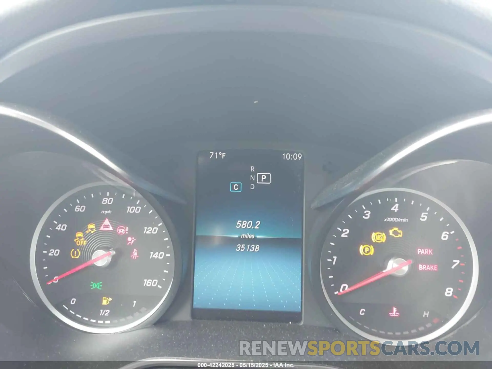 7 Photograph of a damaged car WDDWF8EB1KR459513 MERCEDES-BENZ C 300 2019