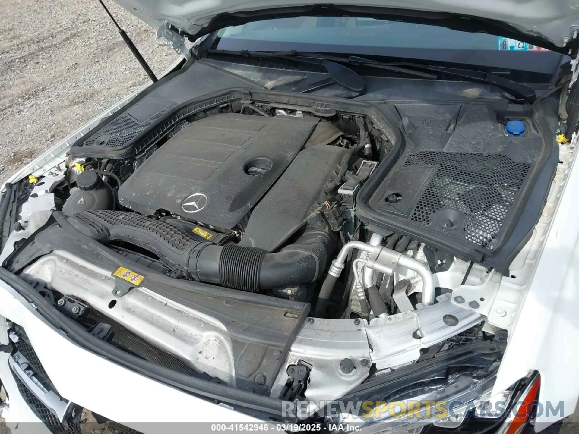 10 Photograph of a damaged car WDDWF8EB6KR458115 MERCEDES-BENZ C 300 2019