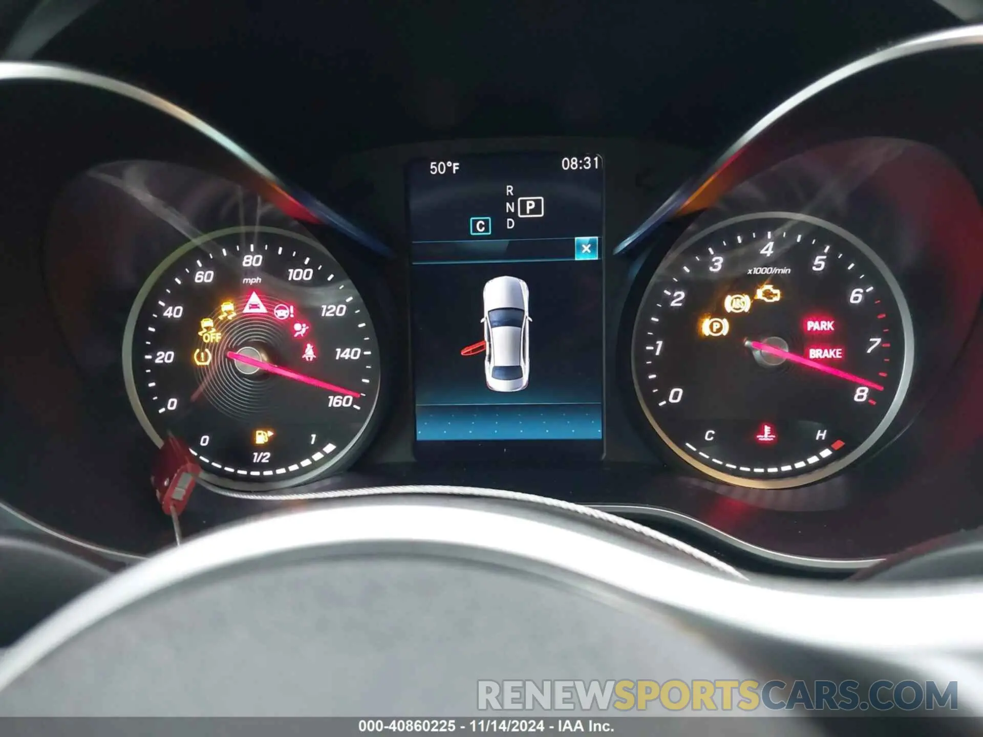 7 Photograph of a damaged car WDDWF8EB7KR484397 MERCEDES-BENZ C 300 2019