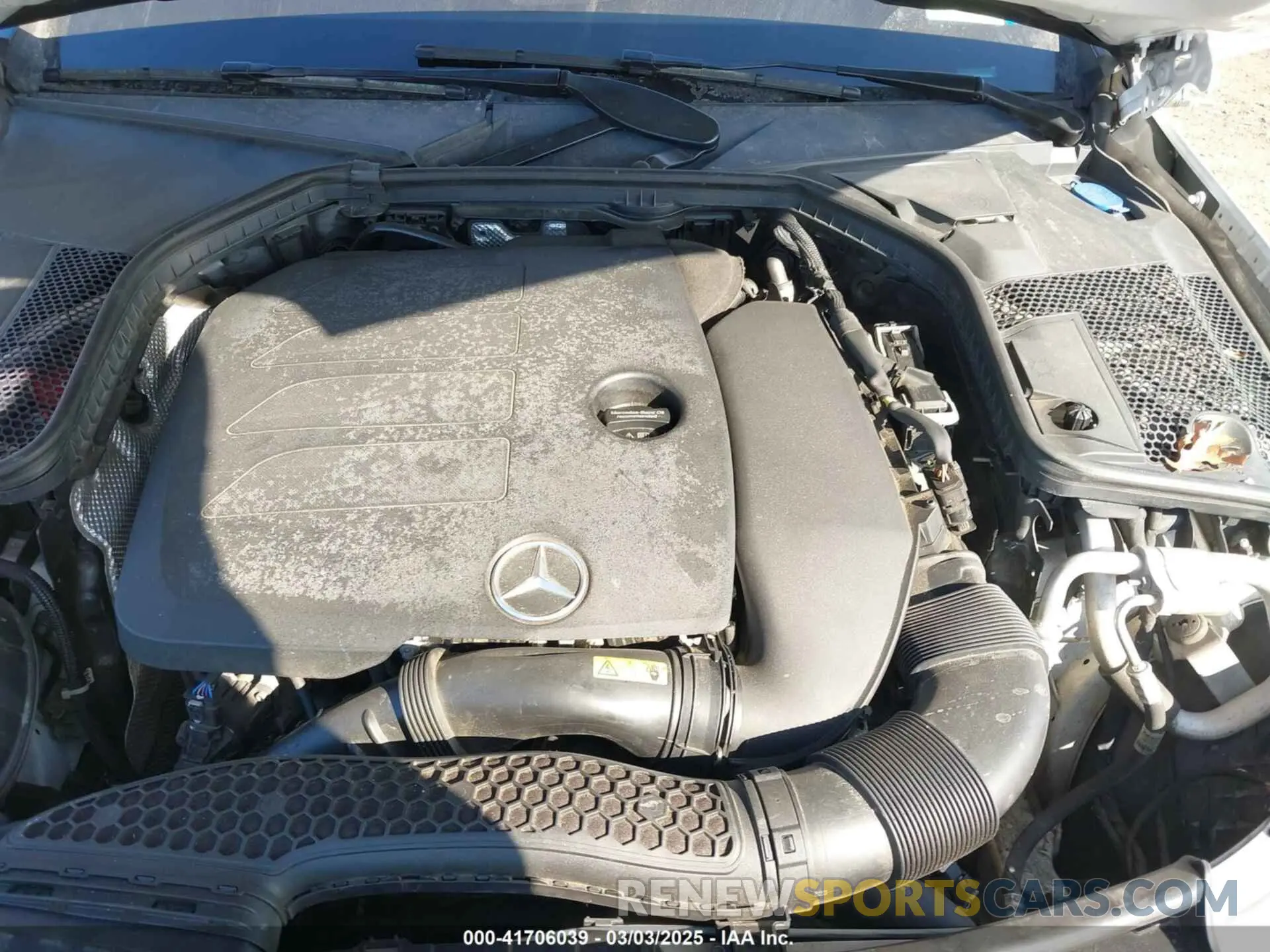 10 Photograph of a damaged car WDDWF8EB9KR514368 MERCEDES-BENZ C 300 2019