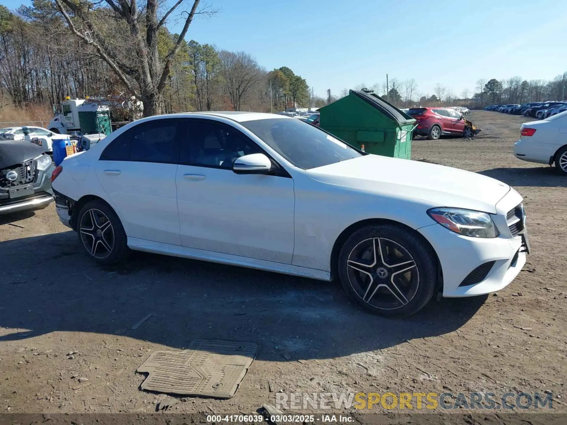 13 Photograph of a damaged car WDDWF8EB9KR514368 MERCEDES-BENZ C 300 2019