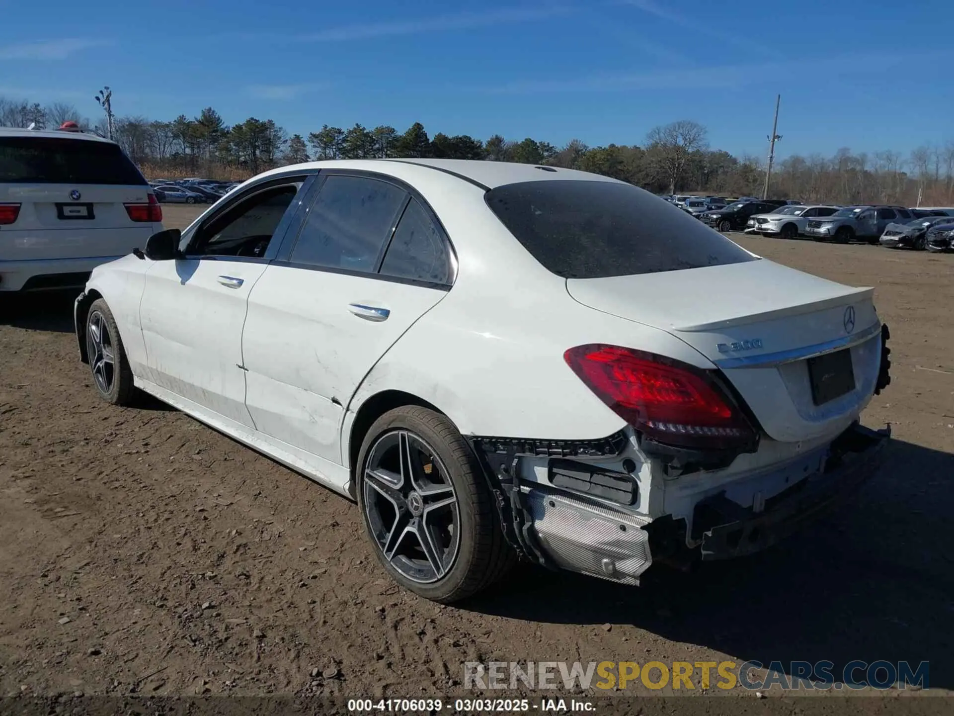 6 Photograph of a damaged car WDDWF8EB9KR514368 MERCEDES-BENZ C 300 2019