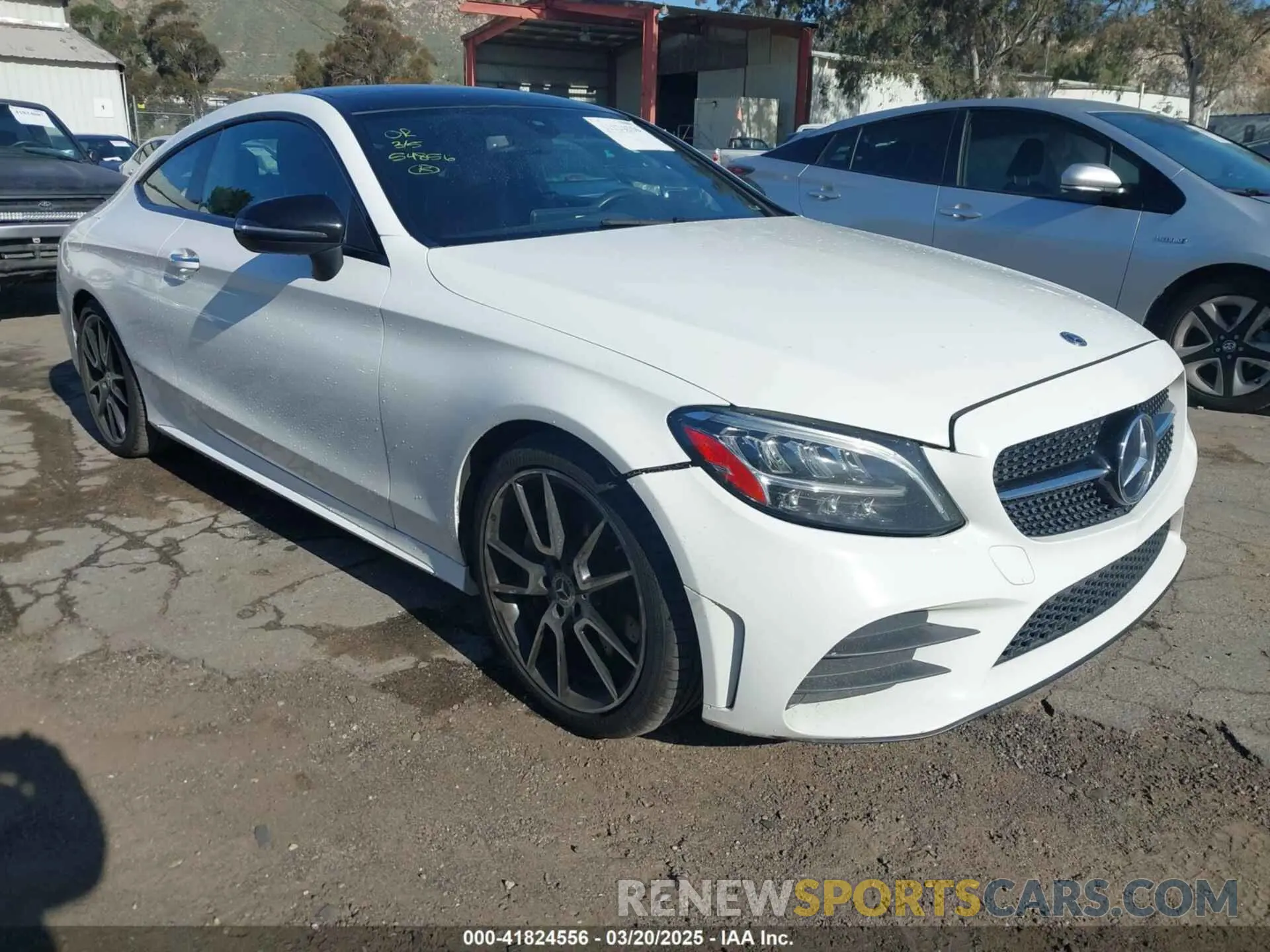 1 Photograph of a damaged car WDDWJ8DB1KF844216 MERCEDES-BENZ C 300 2019