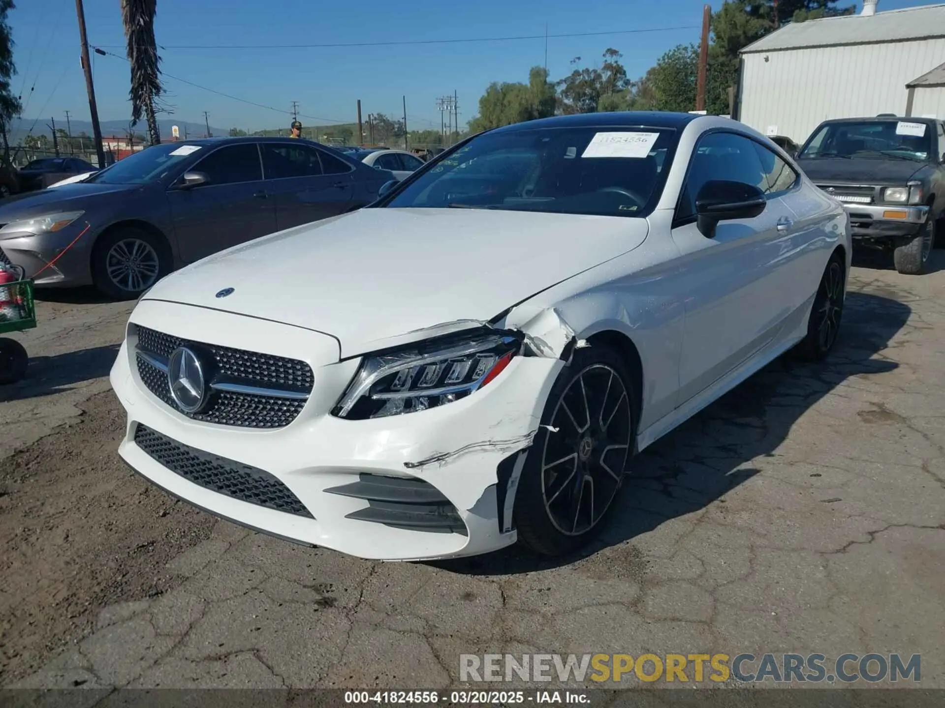 2 Photograph of a damaged car WDDWJ8DB1KF844216 MERCEDES-BENZ C 300 2019