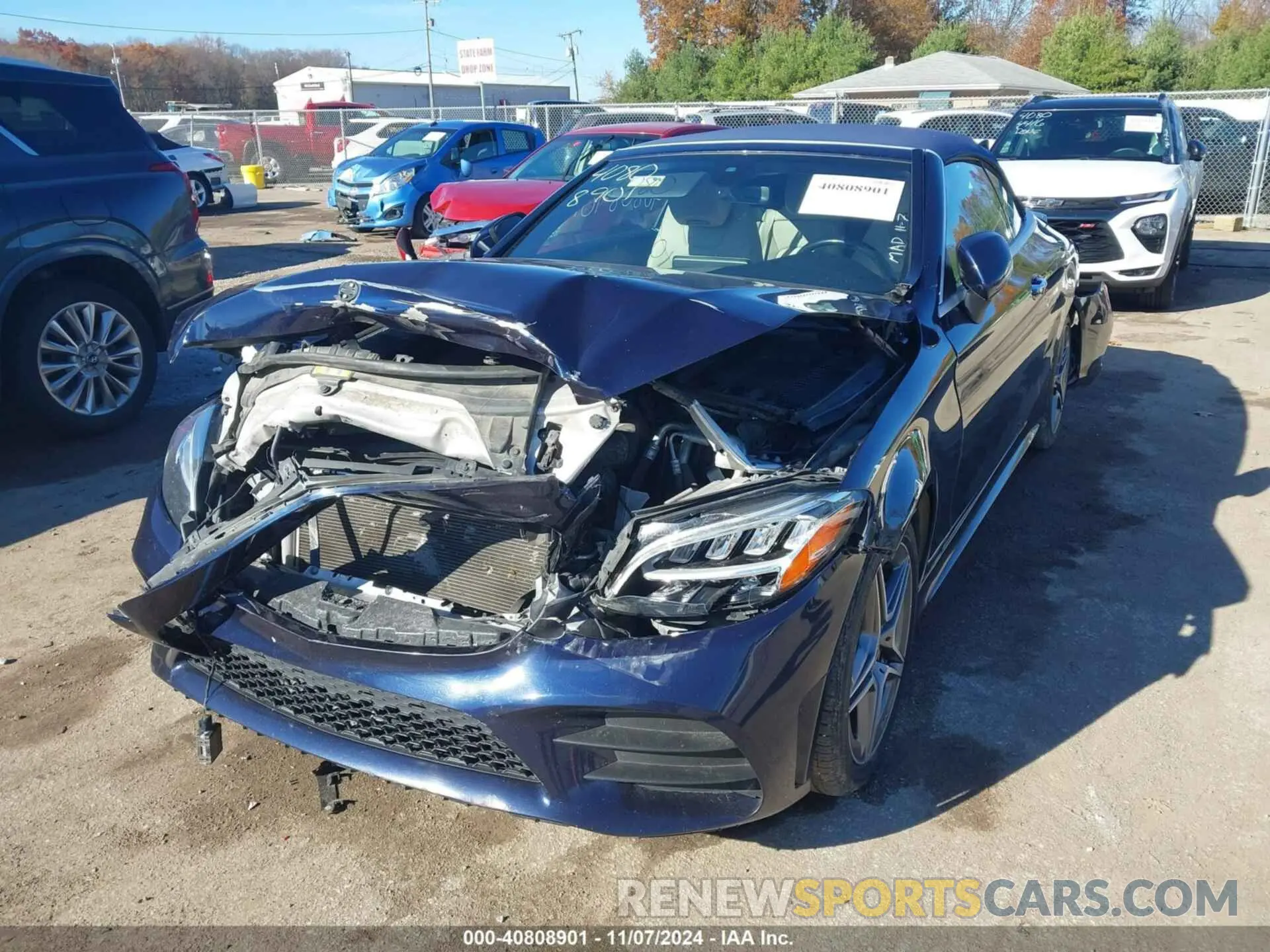 2 Photograph of a damaged car WDDWK8EB0KF814653 MERCEDES-BENZ C 300 2019