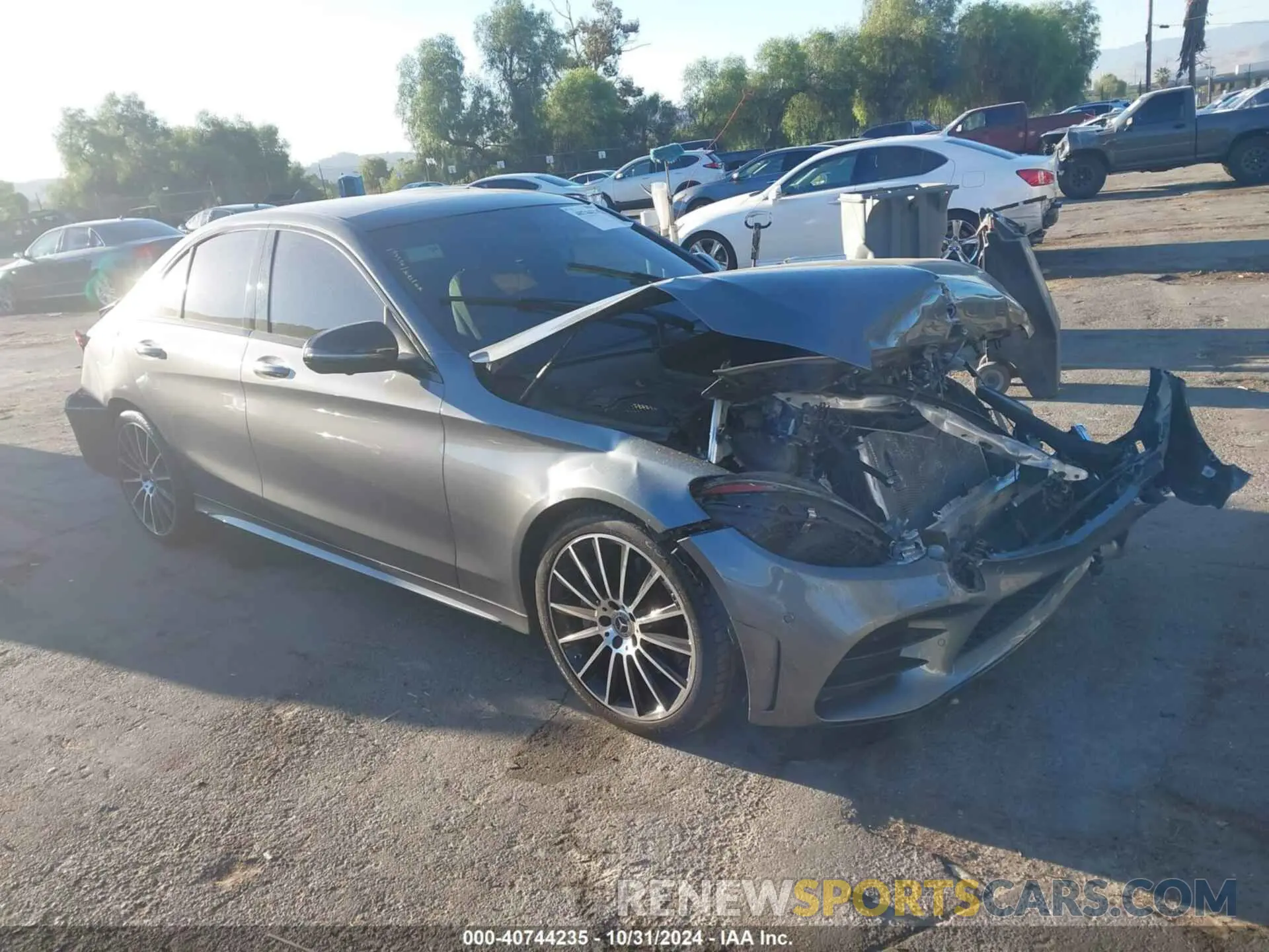 1 Photograph of a damaged car 55SWF8DB0LU322984 MERCEDES-BENZ C 300 2020