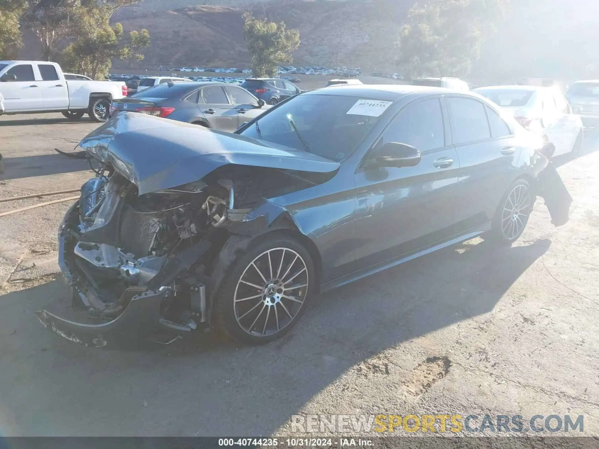 2 Photograph of a damaged car 55SWF8DB0LU322984 MERCEDES-BENZ C 300 2020