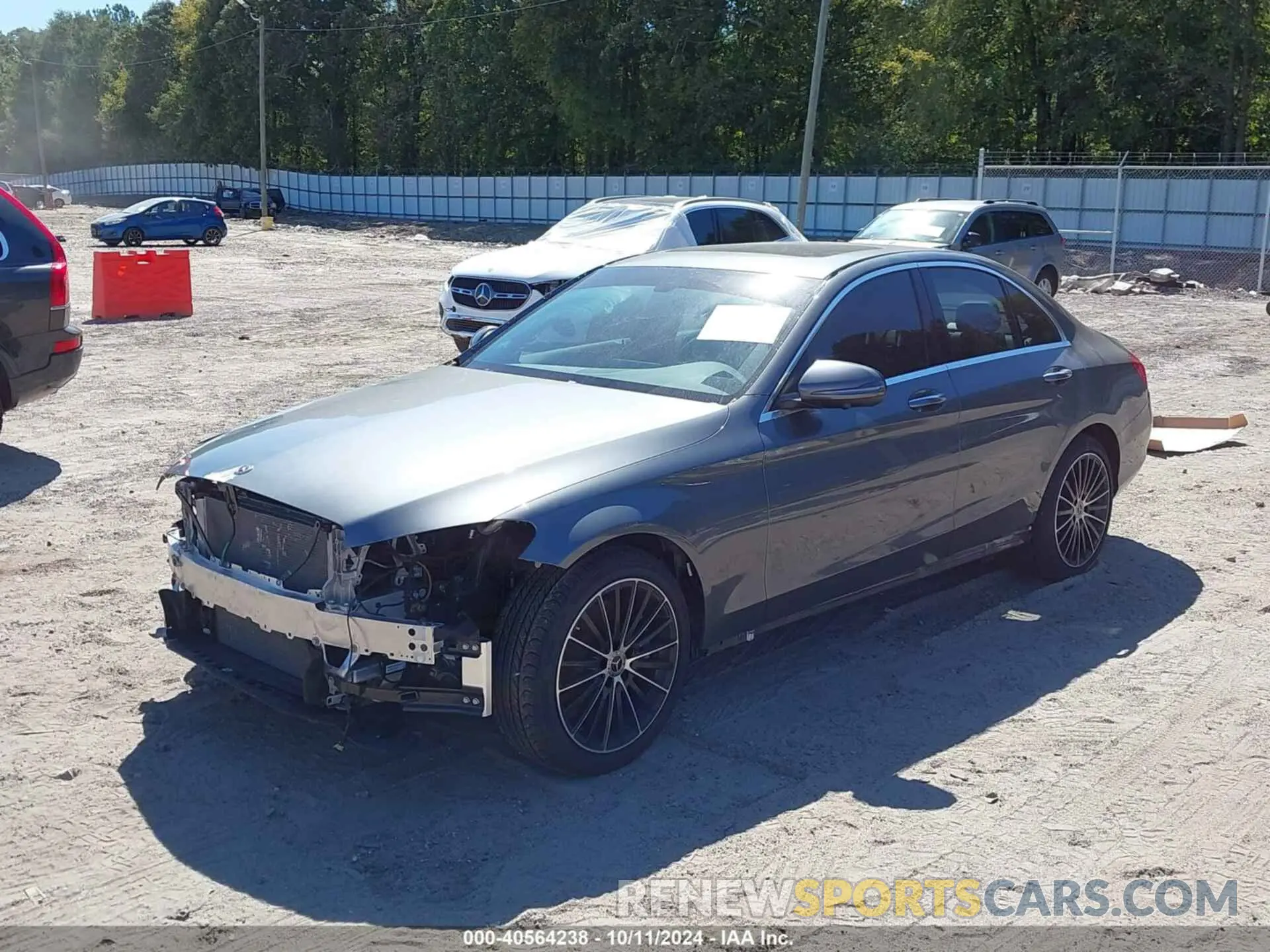 2 Photograph of a damaged car 55SWF8DB0LU328414 MERCEDES-BENZ C 300 2020