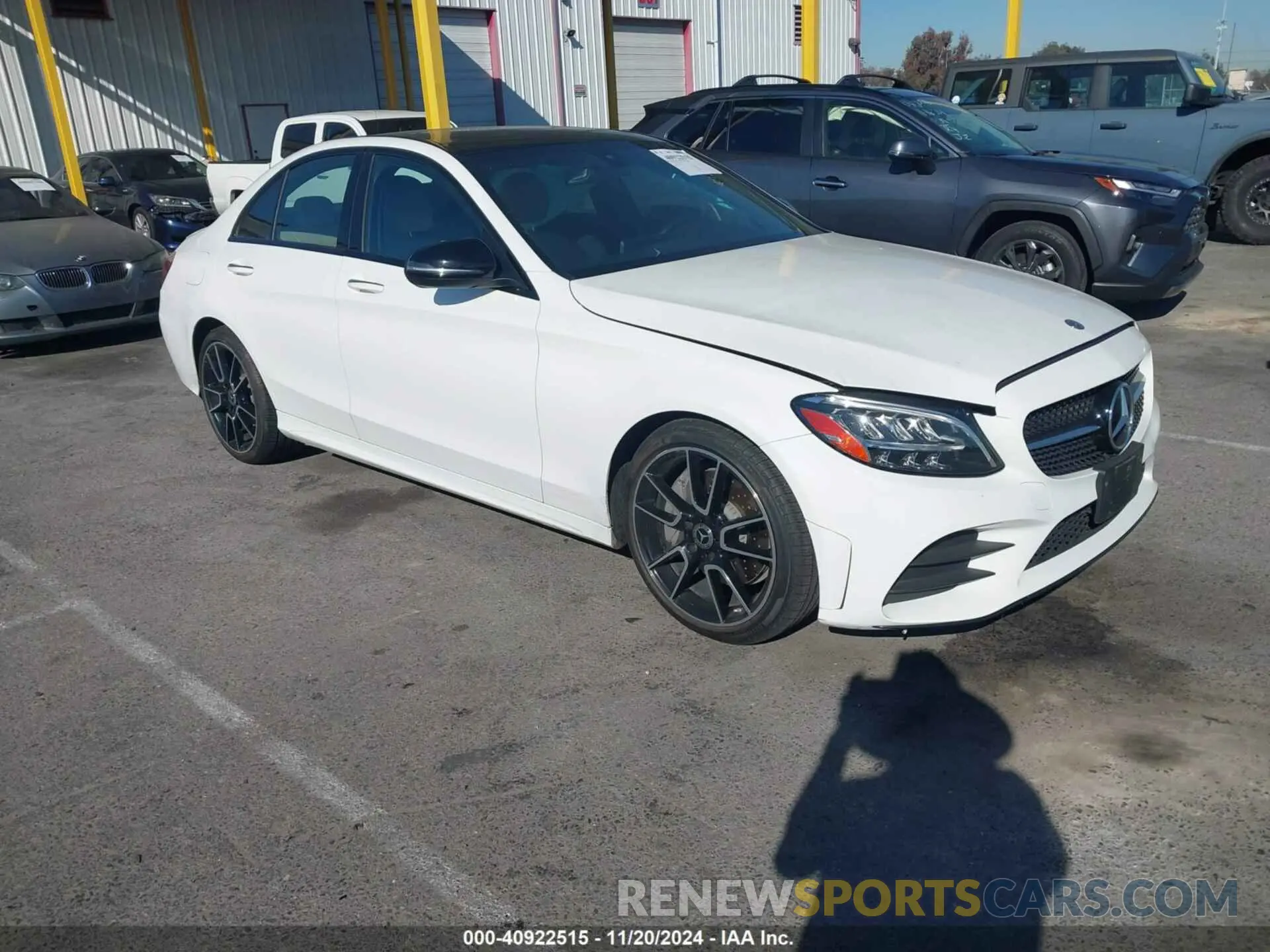 1 Photograph of a damaged car 55SWF8DB1LU322850 MERCEDES-BENZ C 300 2020