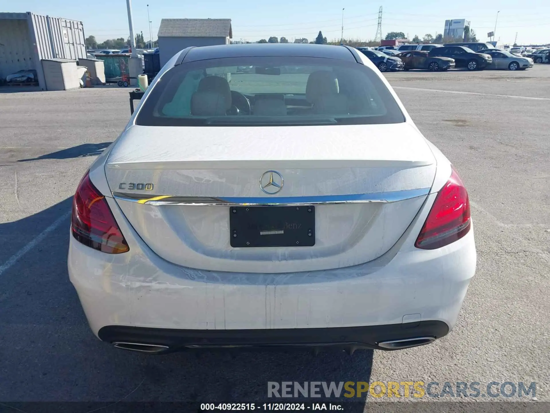16 Photograph of a damaged car 55SWF8DB1LU322850 MERCEDES-BENZ C 300 2020