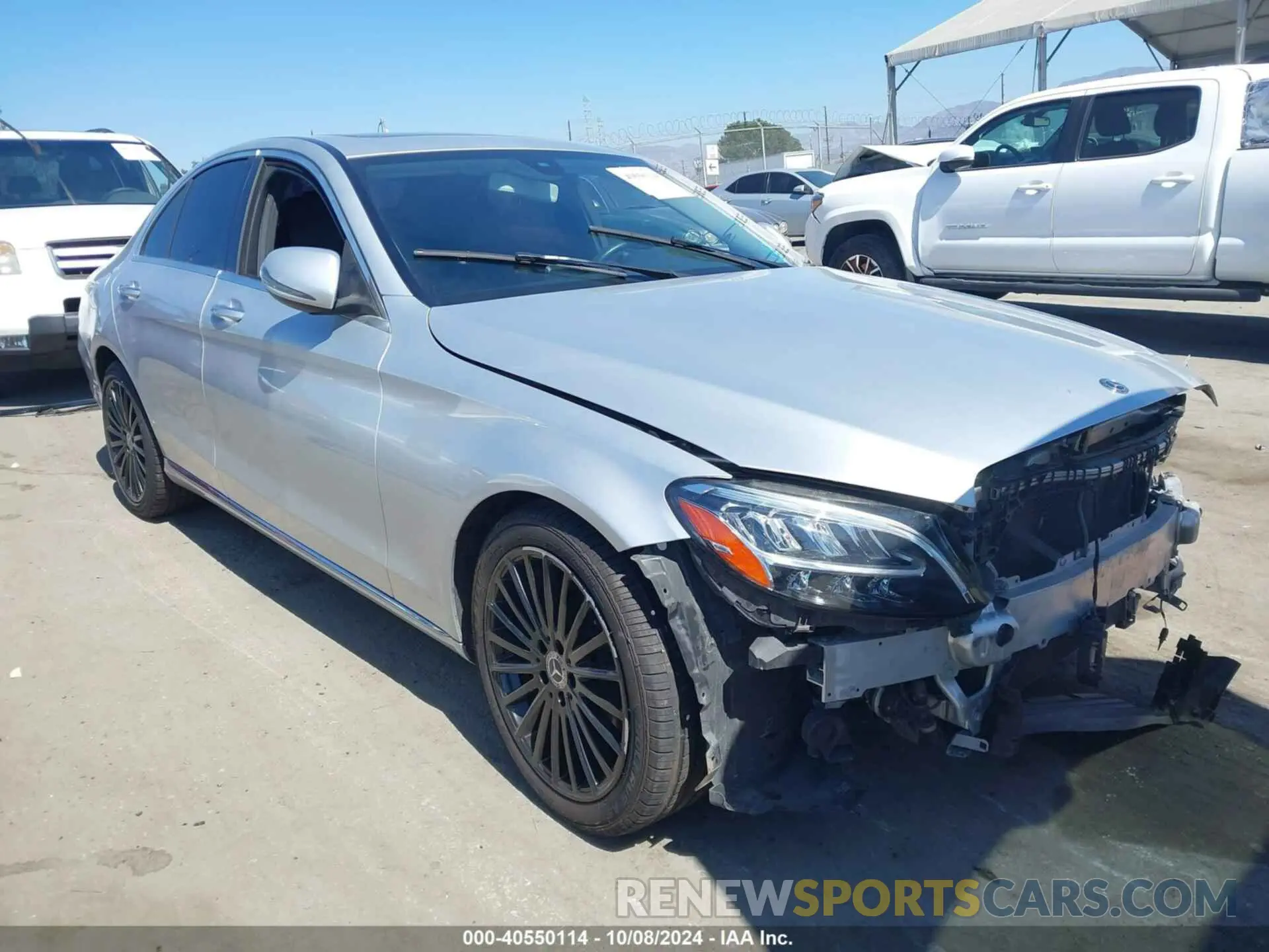1 Photograph of a damaged car 55SWF8DBXLU325441 MERCEDES-BENZ C 300 2020