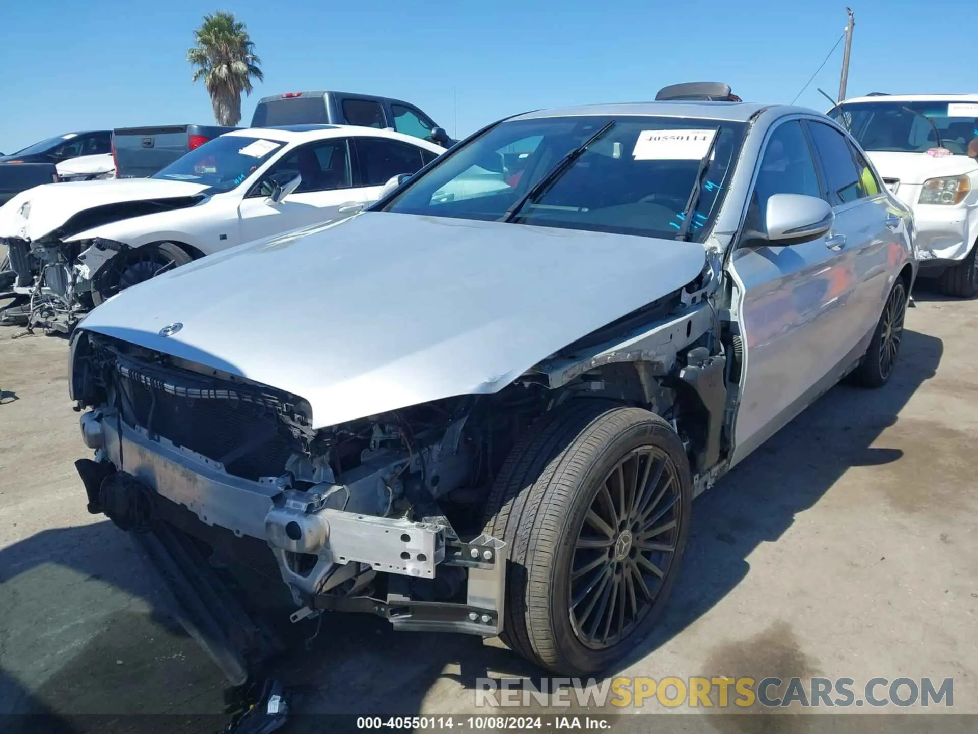 6 Photograph of a damaged car 55SWF8DBXLU325441 MERCEDES-BENZ C 300 2020
