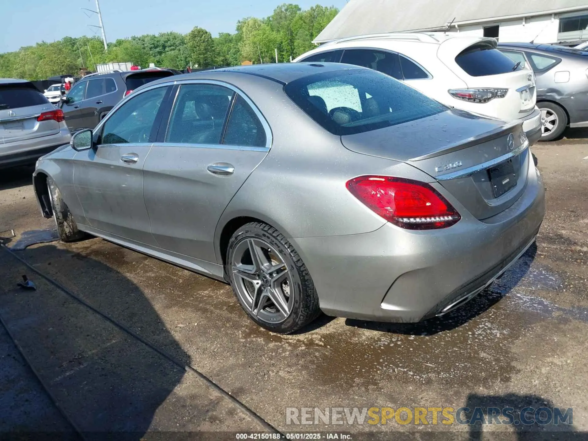 3 Photograph of a damaged car 55SWF8EB0LU329223 MERCEDES-BENZ C 300 2020