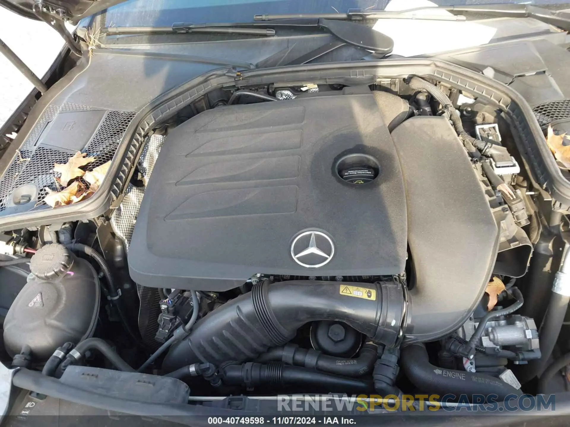 10 Photograph of a damaged car 55SWF8EB1LU330557 MERCEDES-BENZ C 300 2020