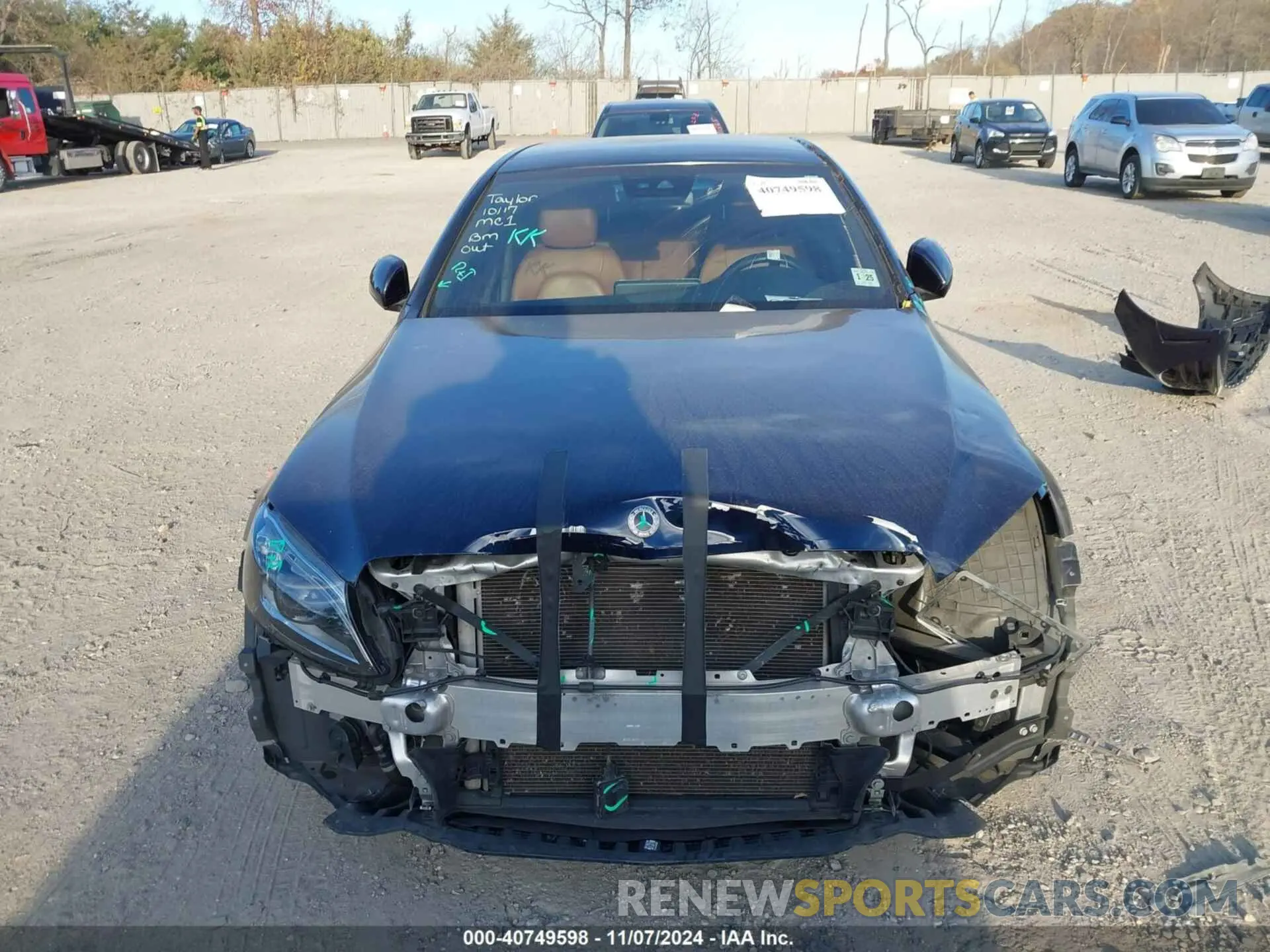 13 Photograph of a damaged car 55SWF8EB1LU330557 MERCEDES-BENZ C 300 2020