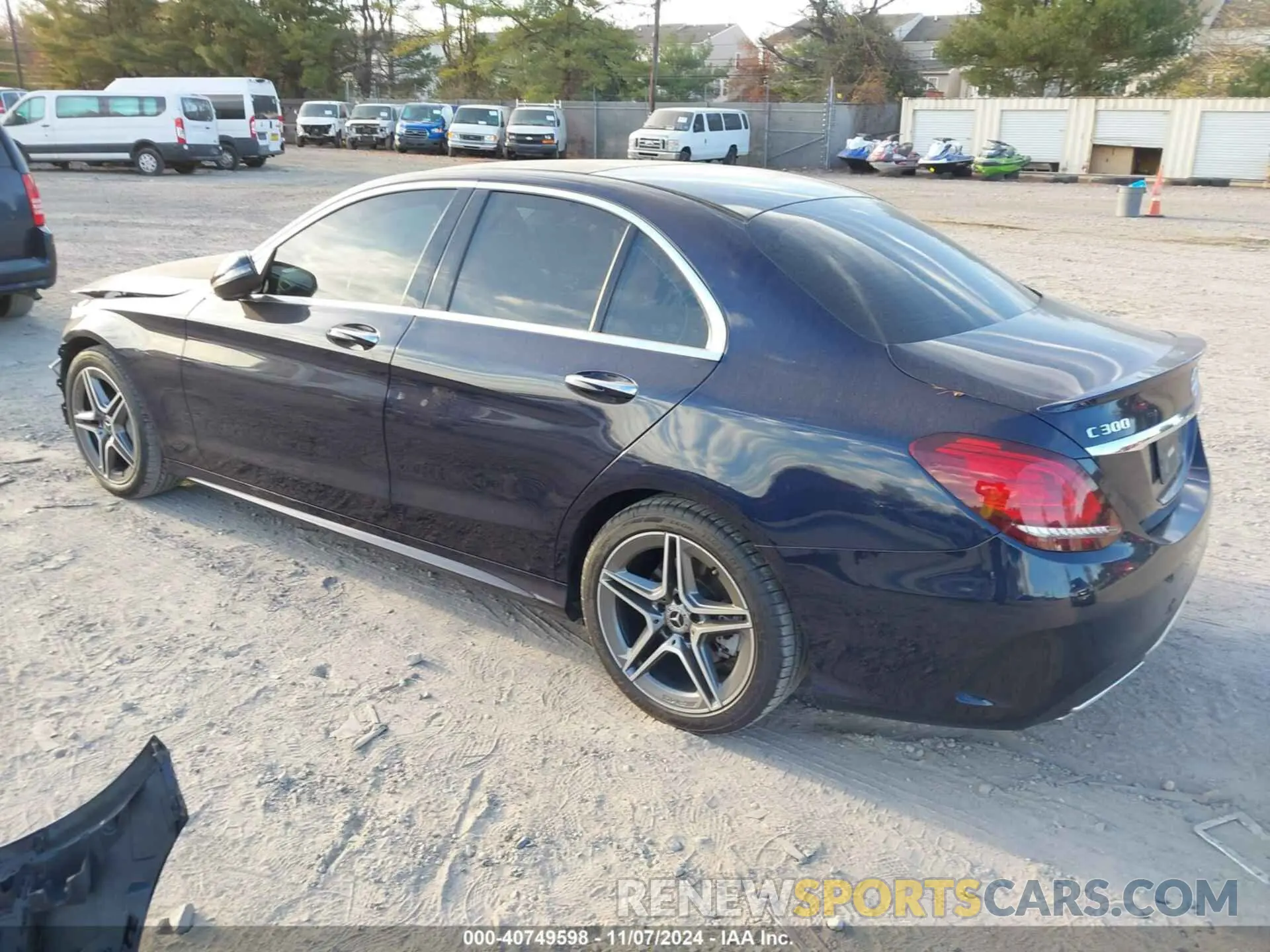 3 Photograph of a damaged car 55SWF8EB1LU330557 MERCEDES-BENZ C 300 2020