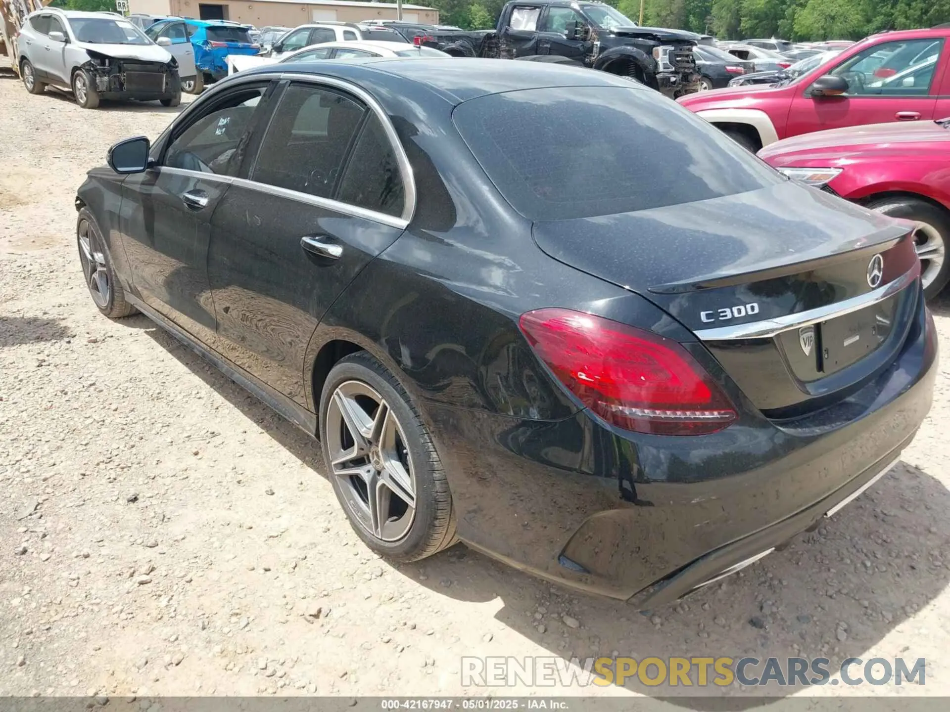 3 Photograph of a damaged car 55SWF8EB2LU324170 MERCEDES-BENZ C 300 2020