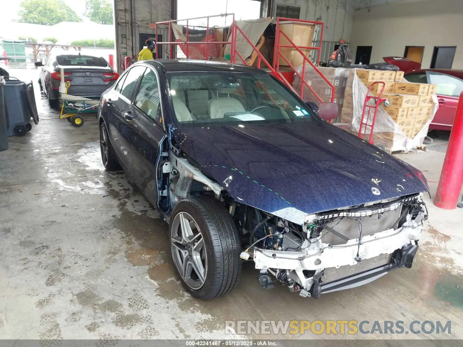 1 Photograph of a damaged car 55SWF8EB7LU323421 MERCEDES-BENZ C 300 2020