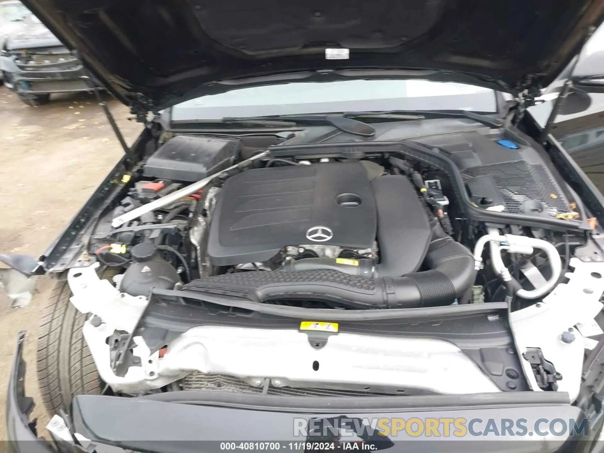 10 Photograph of a damaged car W1KWF8DB2LR567836 MERCEDES-BENZ C 300 2020
