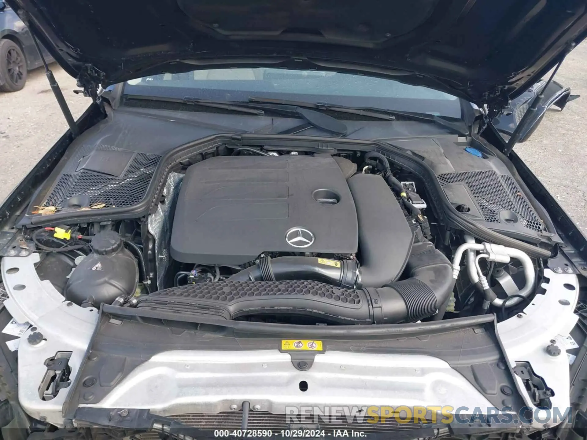 10 Photograph of a damaged car W1KWF8DB2LR577153 MERCEDES-BENZ C 300 2020
