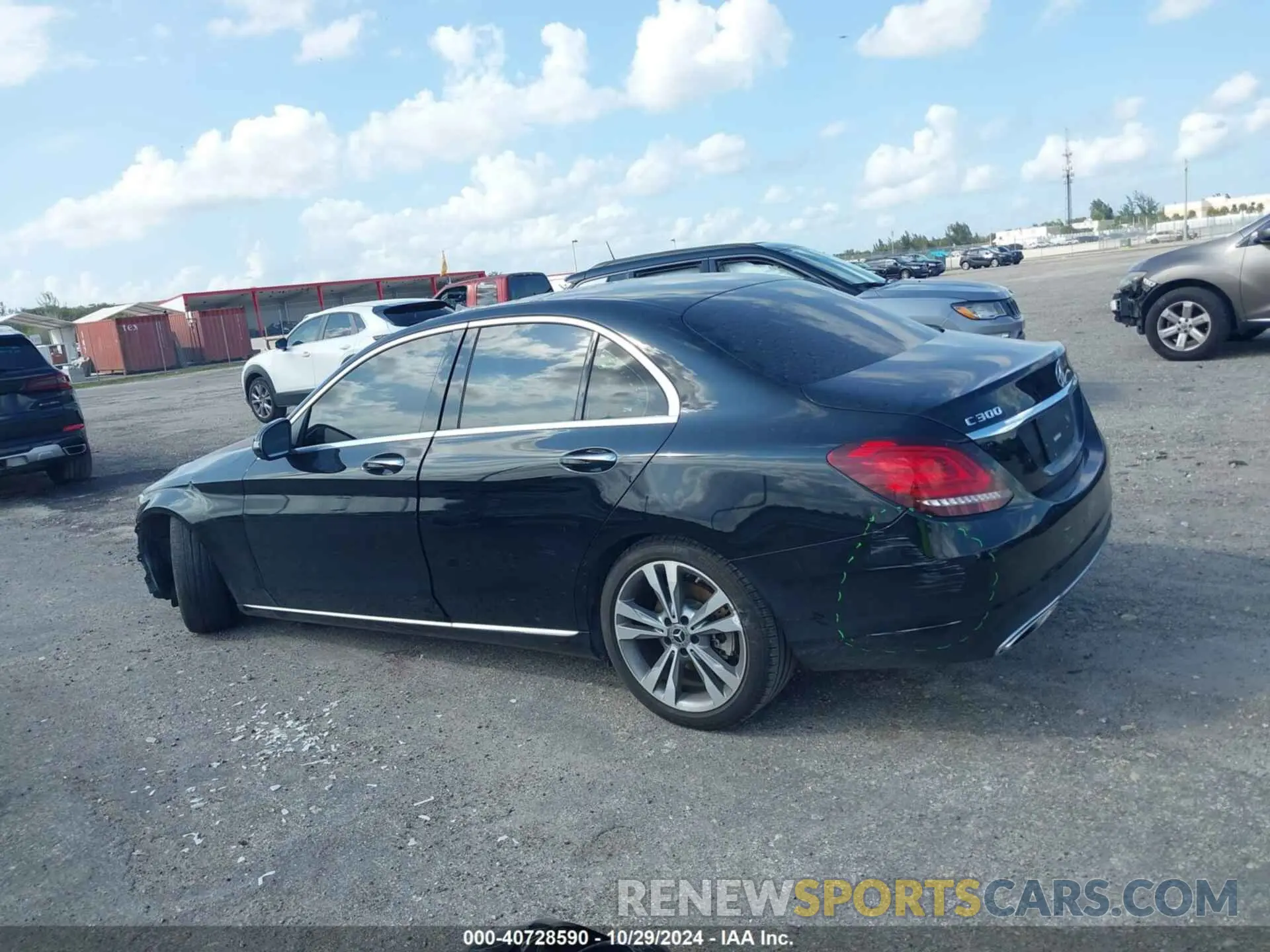 15 Photograph of a damaged car W1KWF8DB2LR577153 MERCEDES-BENZ C 300 2020