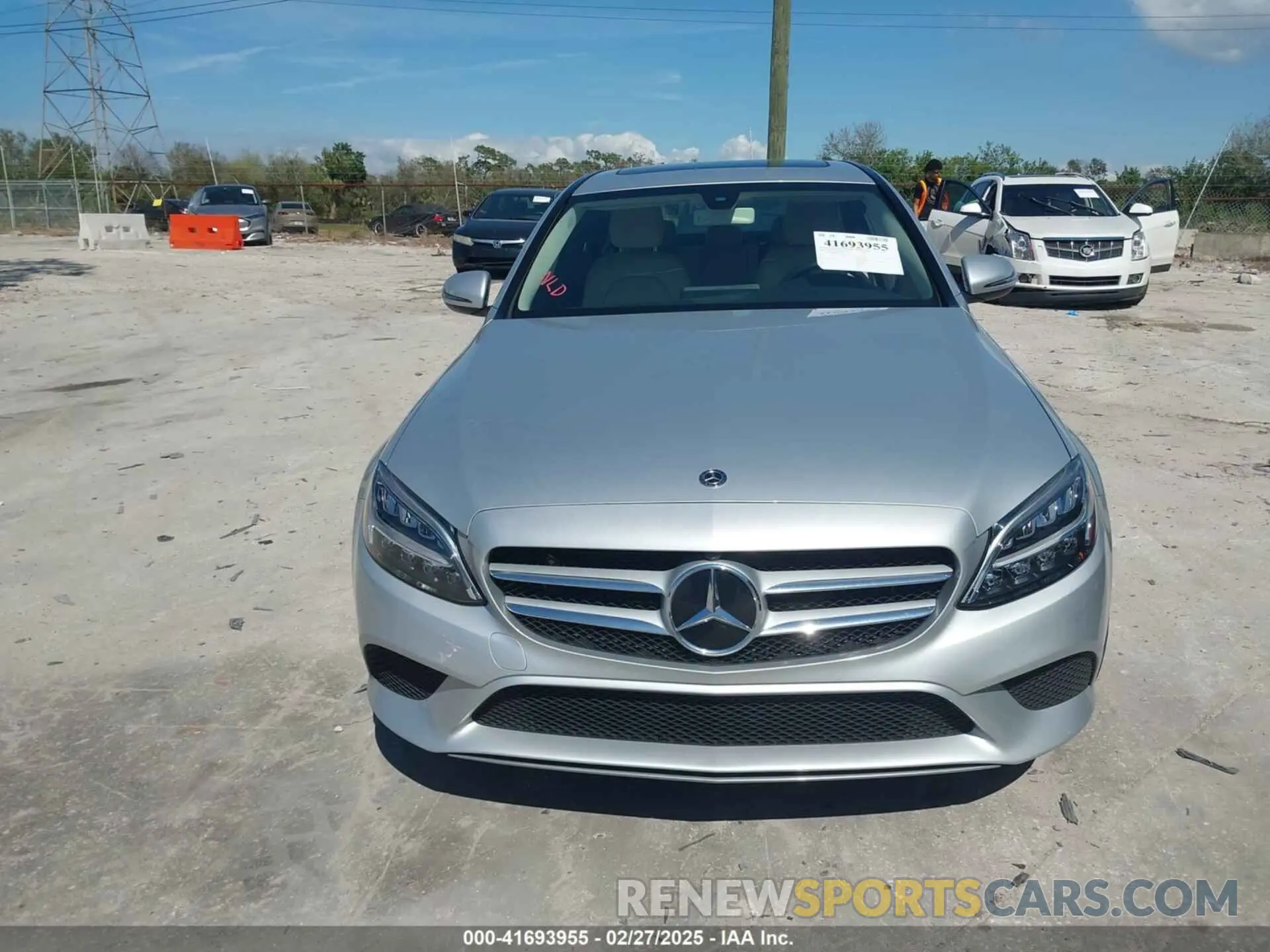 12 Photograph of a damaged car W1KWF8DB4LR598862 MERCEDES-BENZ C 300 2020
