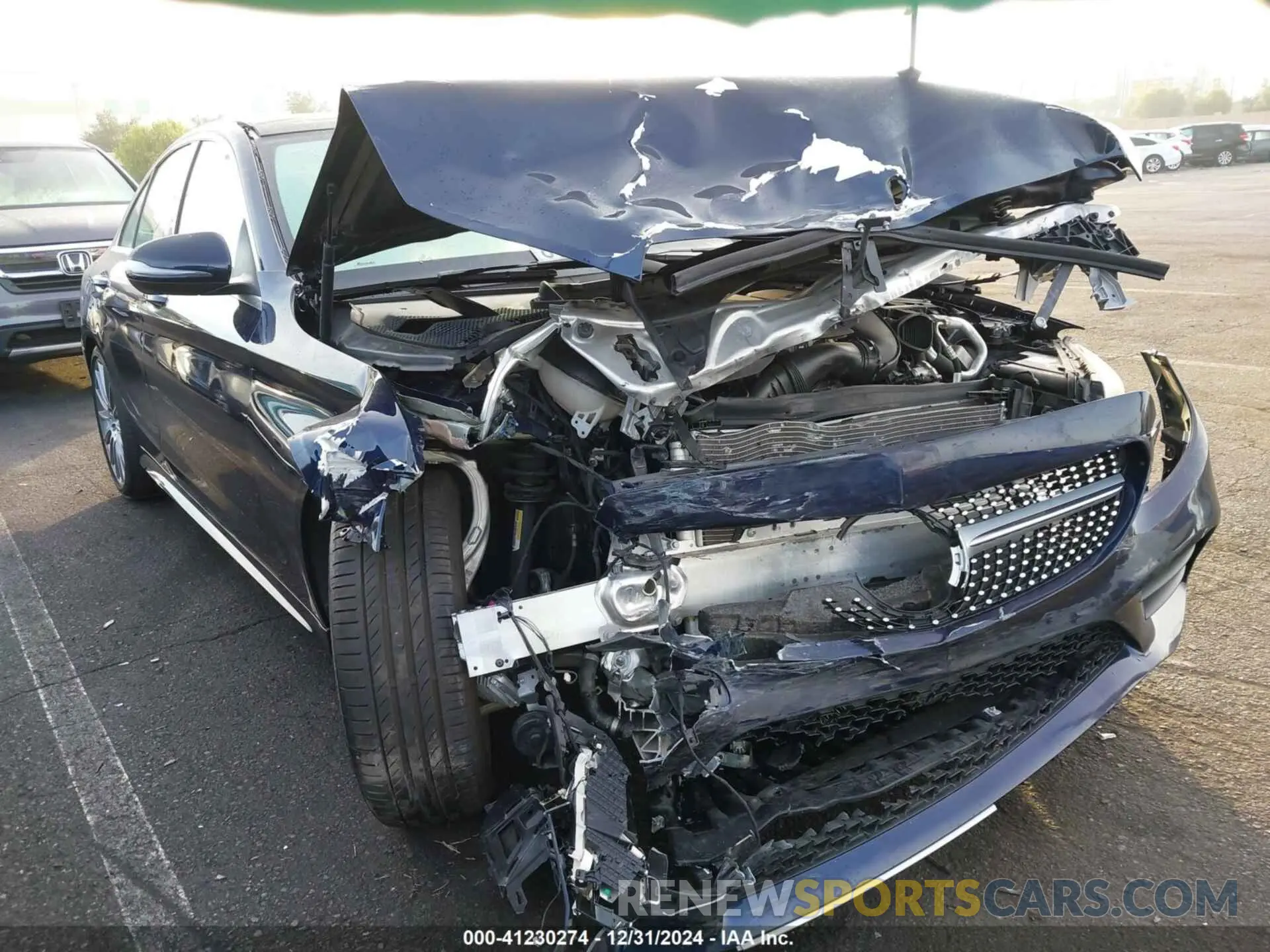 6 Photograph of a damaged car W1KWF8DB5LR594139 MERCEDES-BENZ C 300 2020