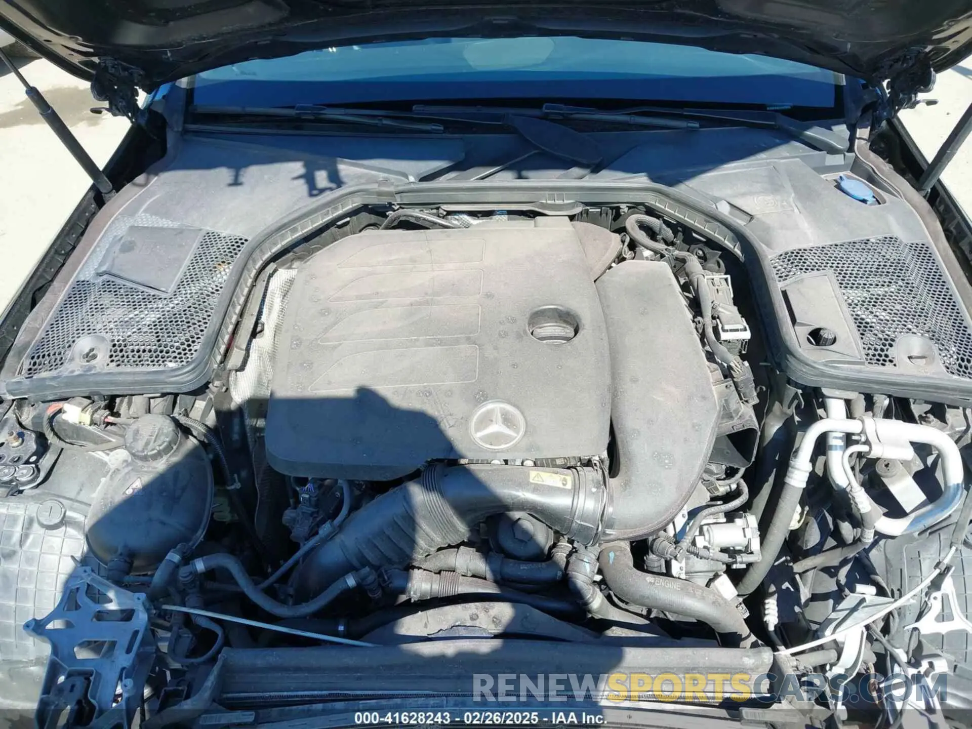 10 Photograph of a damaged car W1KWF8DB7LR579318 MERCEDES-BENZ C 300 2020