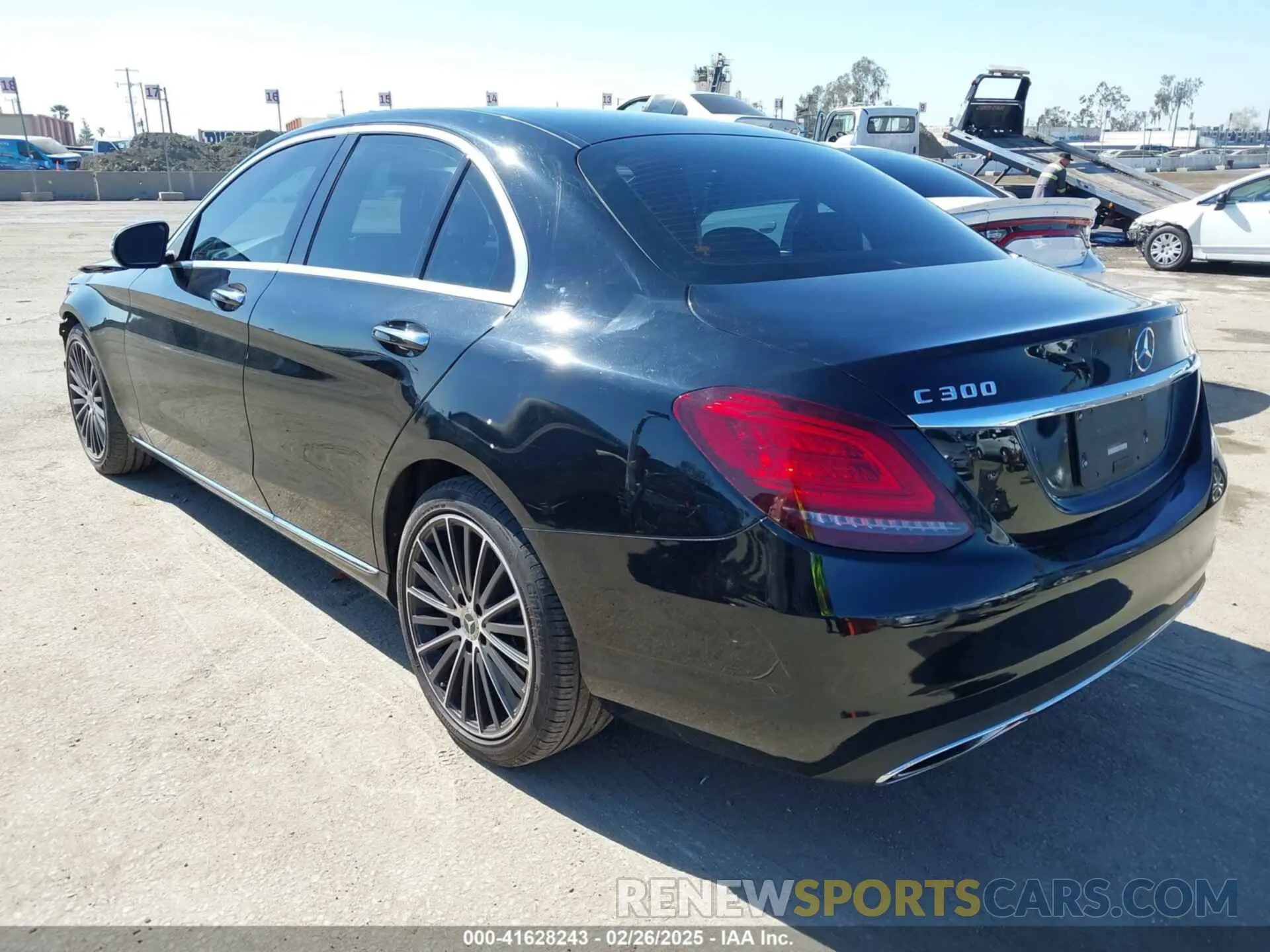 3 Photograph of a damaged car W1KWF8DB7LR579318 MERCEDES-BENZ C 300 2020