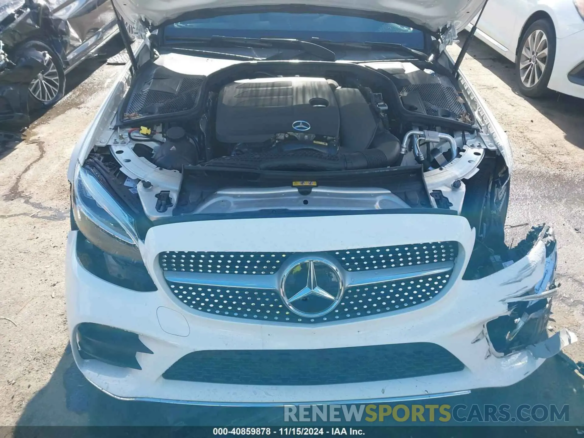 10 Photograph of a damaged car W1KWF8EB7LR570309 MERCEDES-BENZ C 300 2020