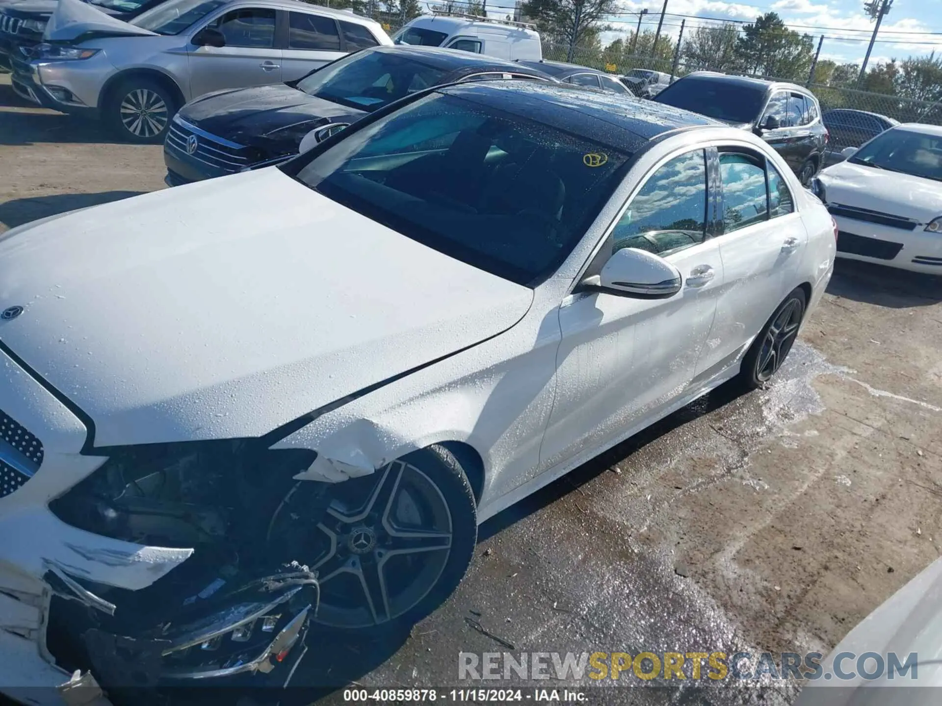 14 Photograph of a damaged car W1KWF8EB7LR570309 MERCEDES-BENZ C 300 2020